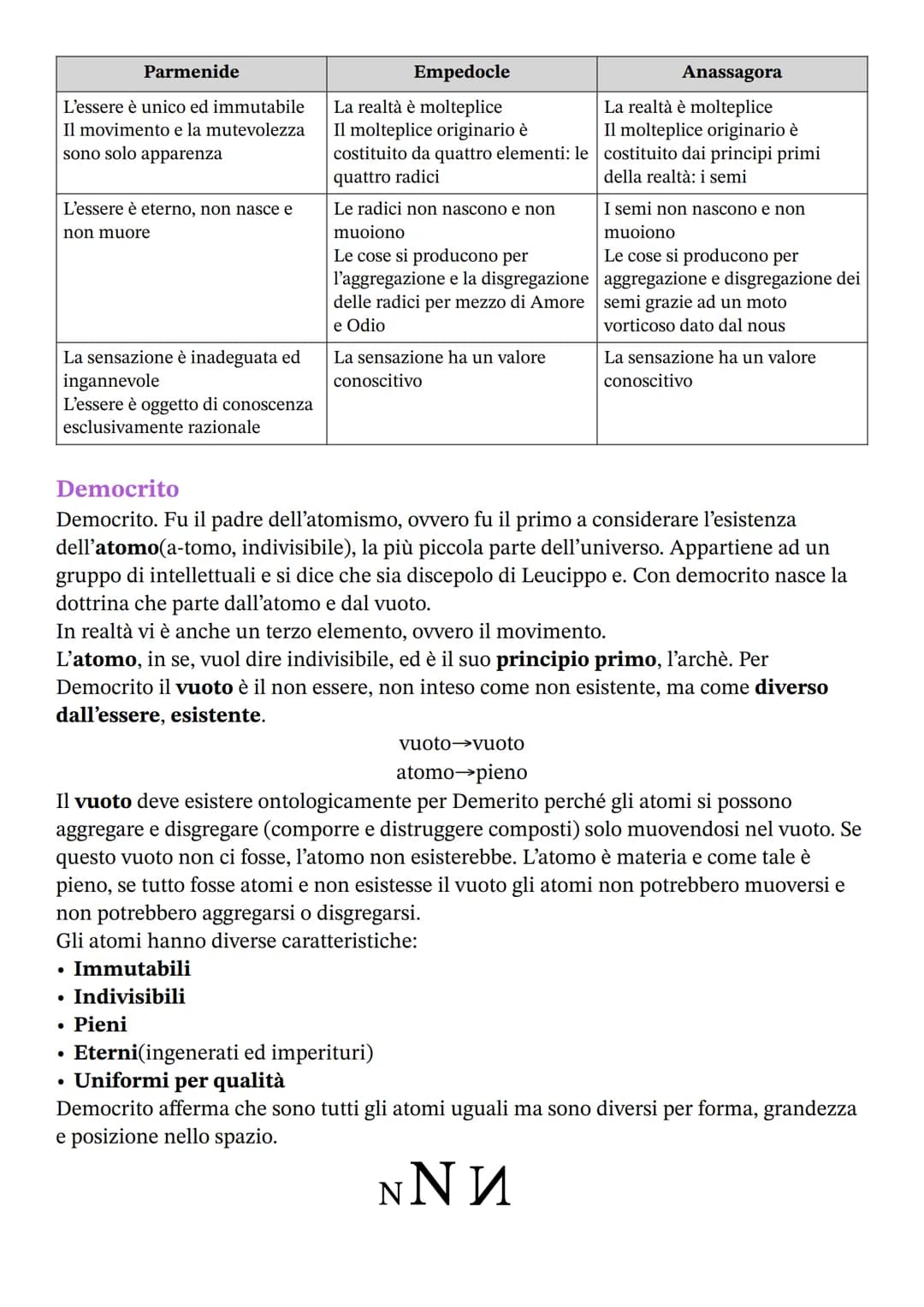 
<h2>Fisici Pluralisti</h2>
<p>I filosofi pluralisti, ovvero i fisici che identificarono molteplici archè, si svilupparono nel V° secolo a.C
