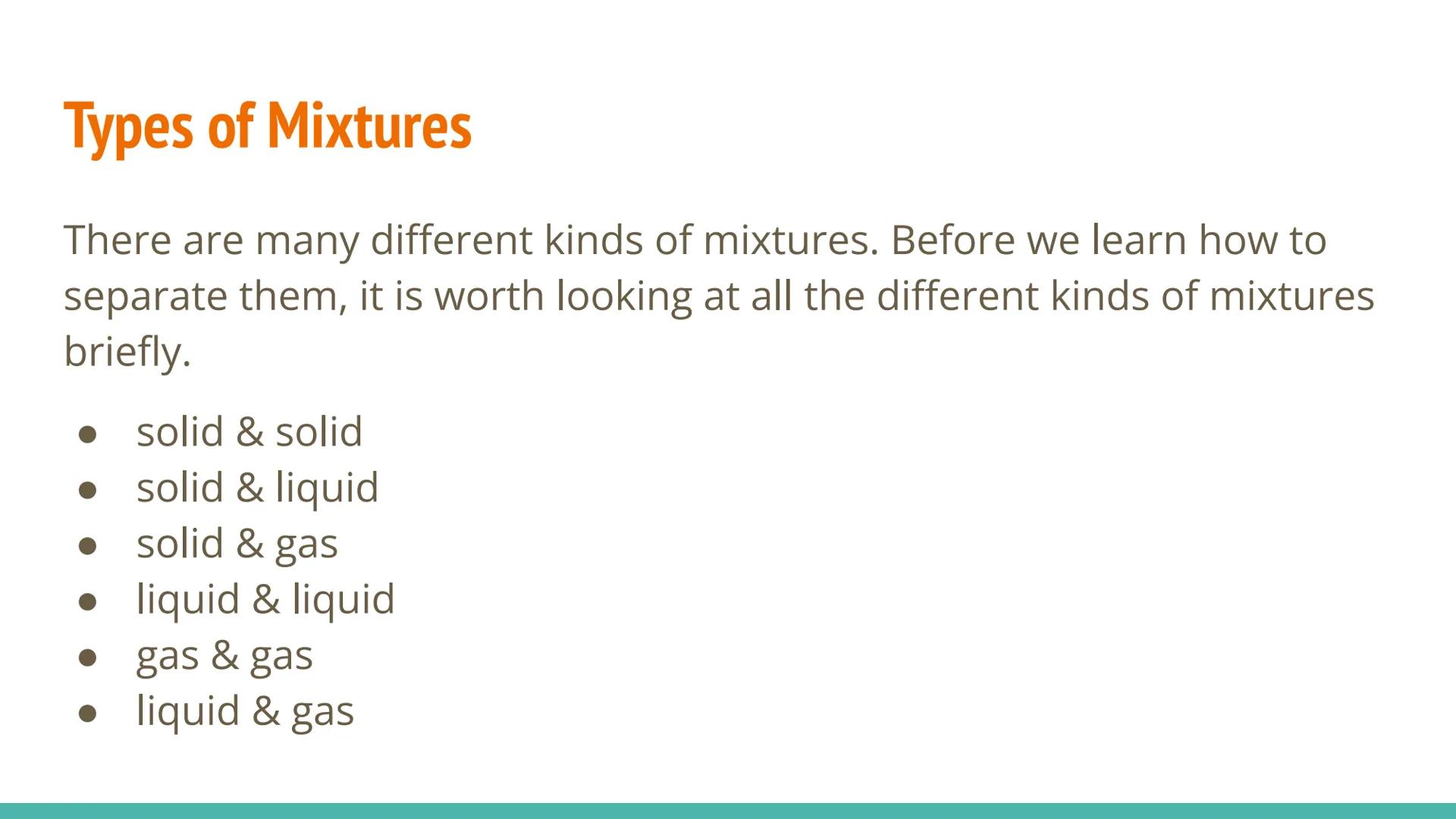 # Separating Mixtures

IMPURE
LIQUID
(BOILING)

COLD
WATER

IN

OUT

DISTILLED
LIQUID # Classifying Substances

Substances

Pure Substances
