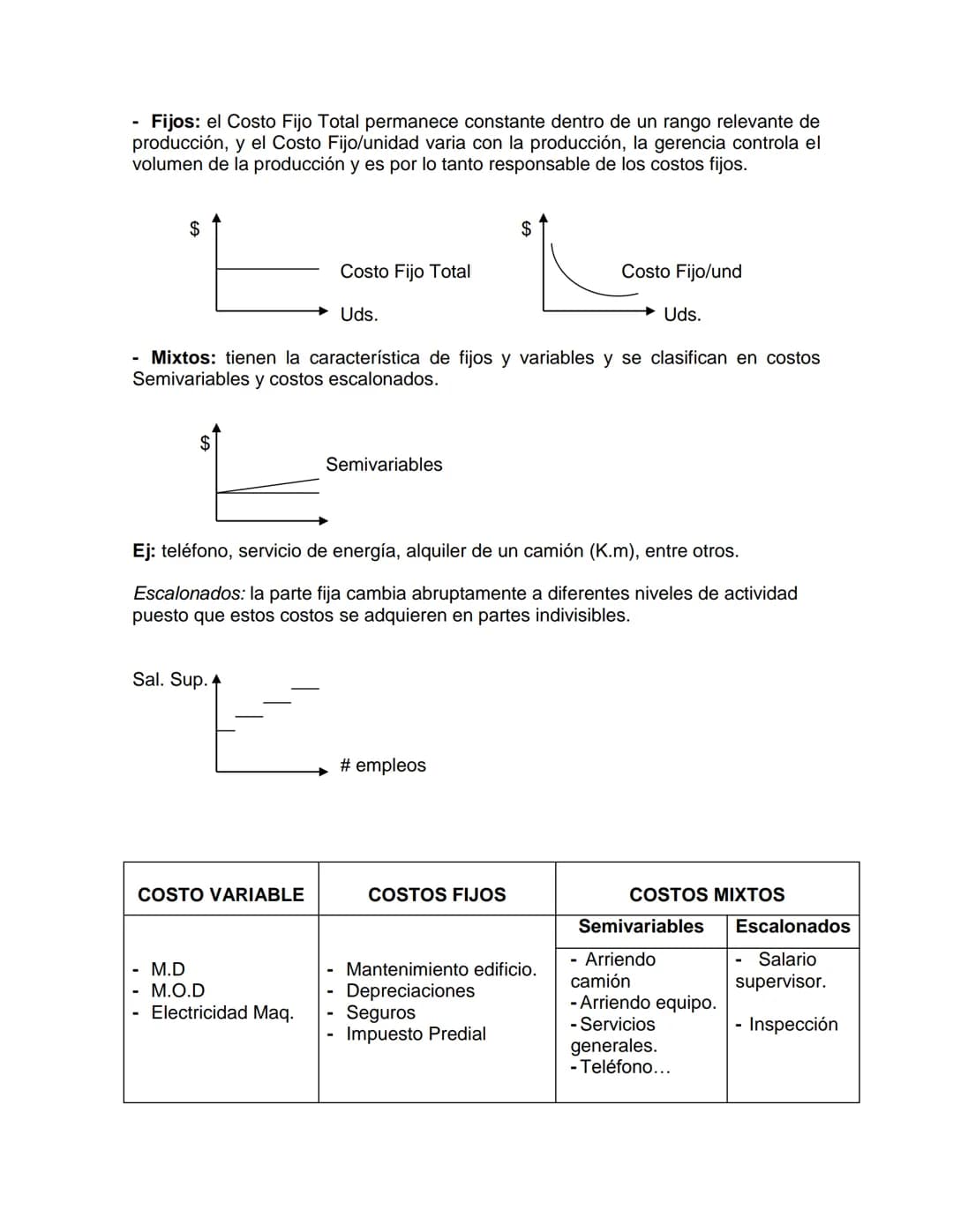 # FUNDAMENTOS DE COSTOS

El propósito fundamental de la contabilidad es proporcionar información financiera
relacionada con una entidad econ