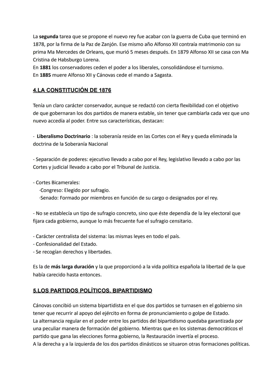 1.INTRODUCCIÓN

Con el golpe de estado del general Martínez Campos, se puso fin al Sexenio Revolucionario,
comenzando la Restauración borbón