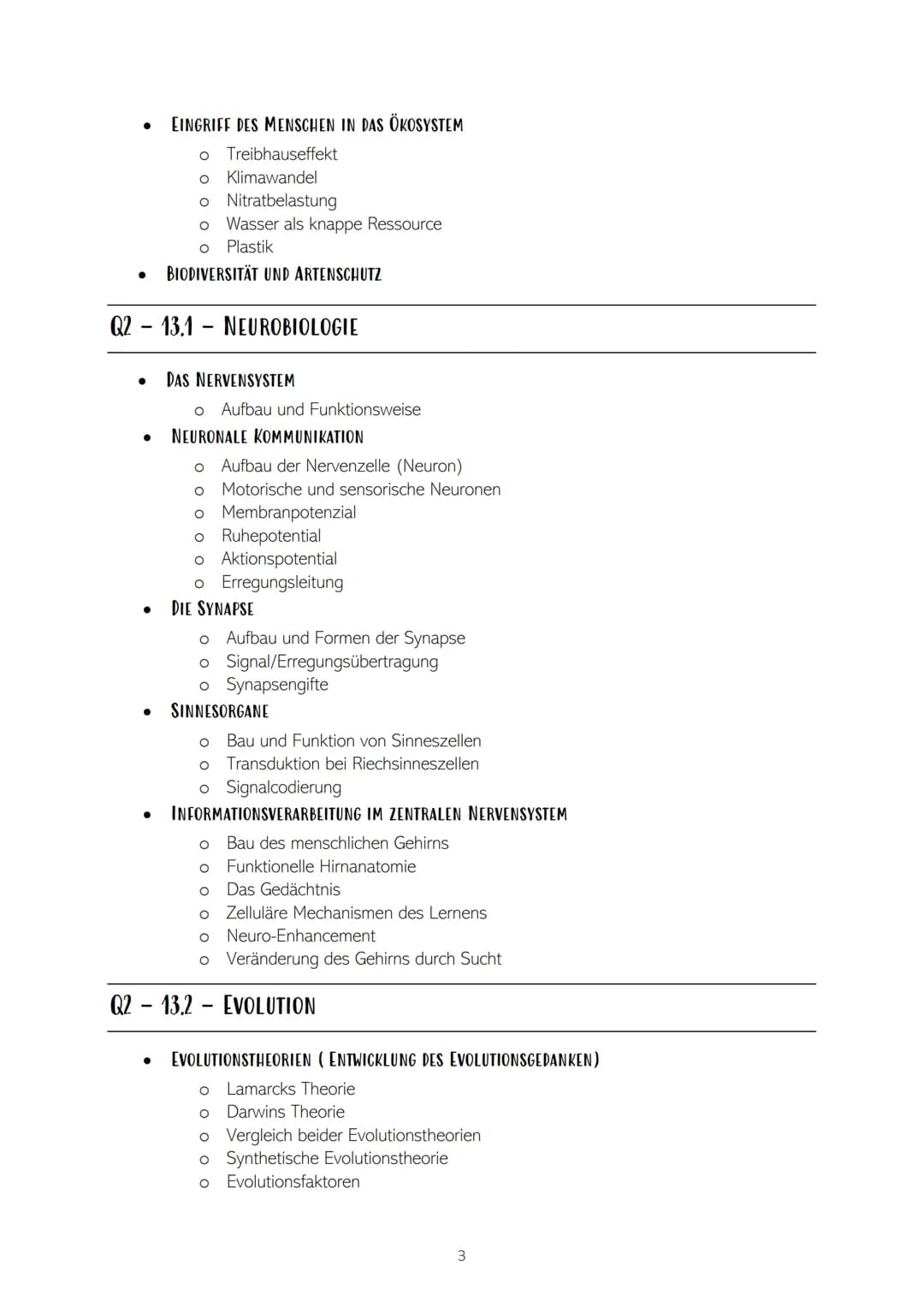 # BIOLOGIE-ABITUR

## Q1 – 12.1 - STOFFWECHSELBIOLOGIE UND ENZYMATIK

- ASSIMILATION: FOTOSYNTHESE
    - Überblick
    - Bedeutung der Fotos