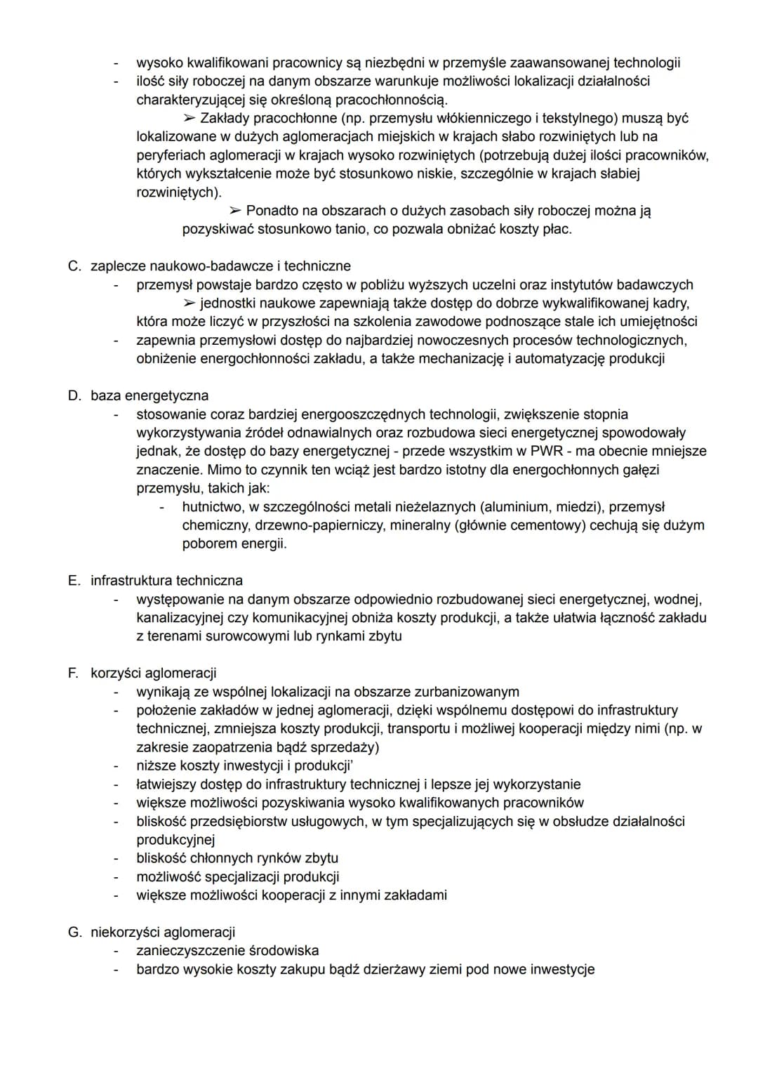 # CZYNNIKI LOKALIZACJI PRZEMYSŁU

Temat: Czynniki lokalizacji przemysłu.

Czynniki lokalizacji przemysłu to warunki i motywy, które w pozyty