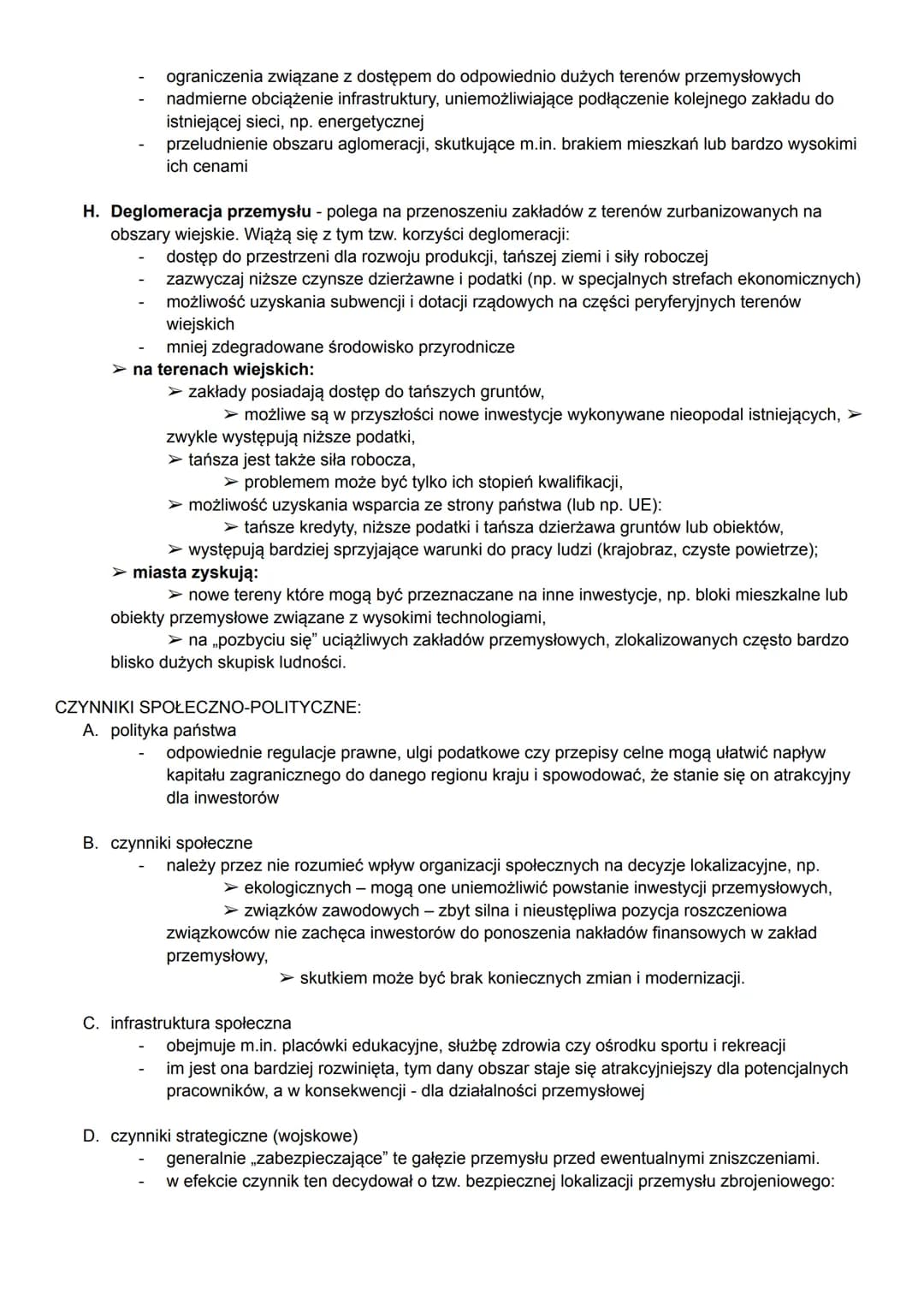 # CZYNNIKI LOKALIZACJI PRZEMYSŁU

Temat: Czynniki lokalizacji przemysłu.

Czynniki lokalizacji przemysłu to warunki i motywy, które w pozyty