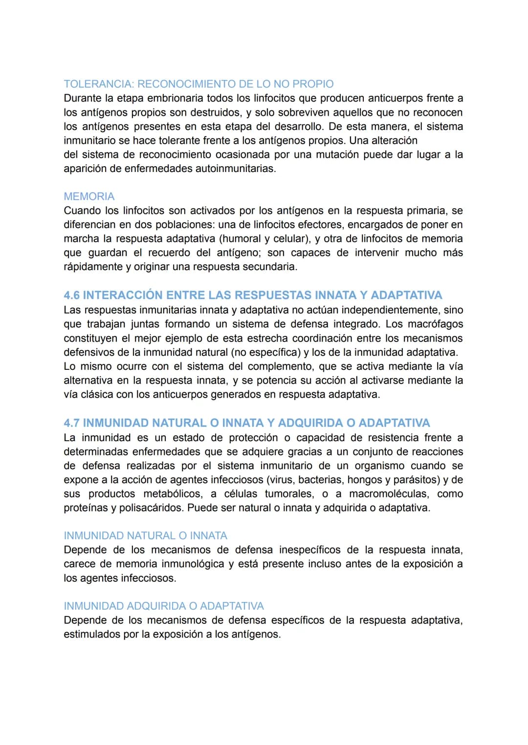 6. SISTEMA INMUNITARIO: LA INMUNIDAD

1. LOS SISTEMAS DE COORDINACIÓN

• Virulencia del huésped patógeno: es el grado de patogenicidad que p