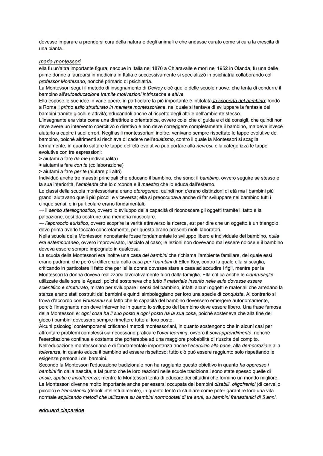 PEDAGOGIA # L'EDUCAZIONE NEL SECONDO 800

l'Europa nella seconda metà dell'800' era dominata dal positivismo, una corrente culturale e filos