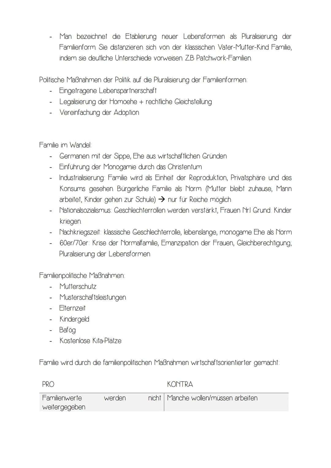Powi Checkliste:

*   Soziologische Grundbegriffe
*   Leben in einer sich wandelnden Gesellschaft Beispiel für Wandel. Familie
    Sozialisa