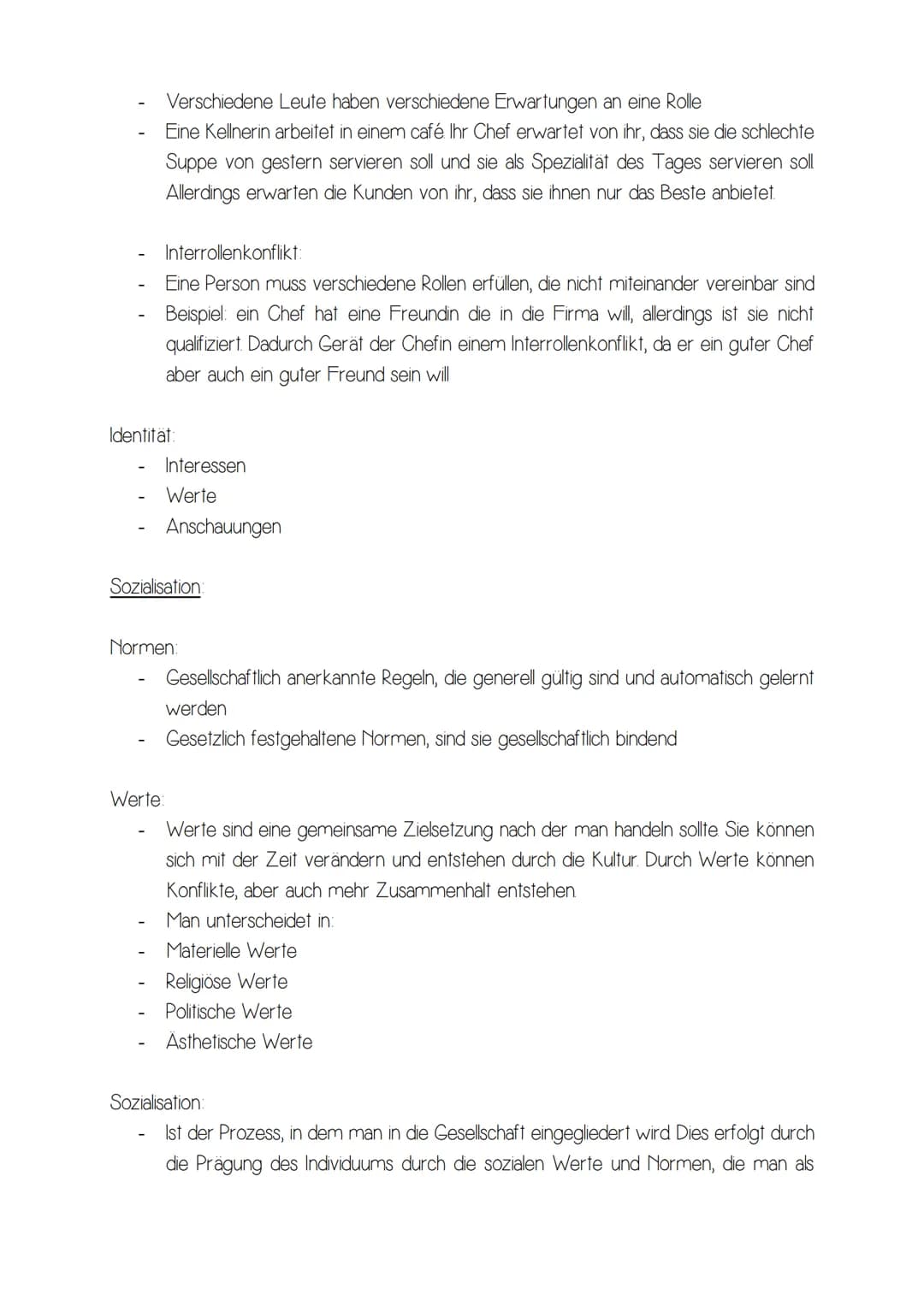 Powi Checkliste:

*   Soziologische Grundbegriffe
*   Leben in einer sich wandelnden Gesellschaft Beispiel für Wandel. Familie
    Sozialisa