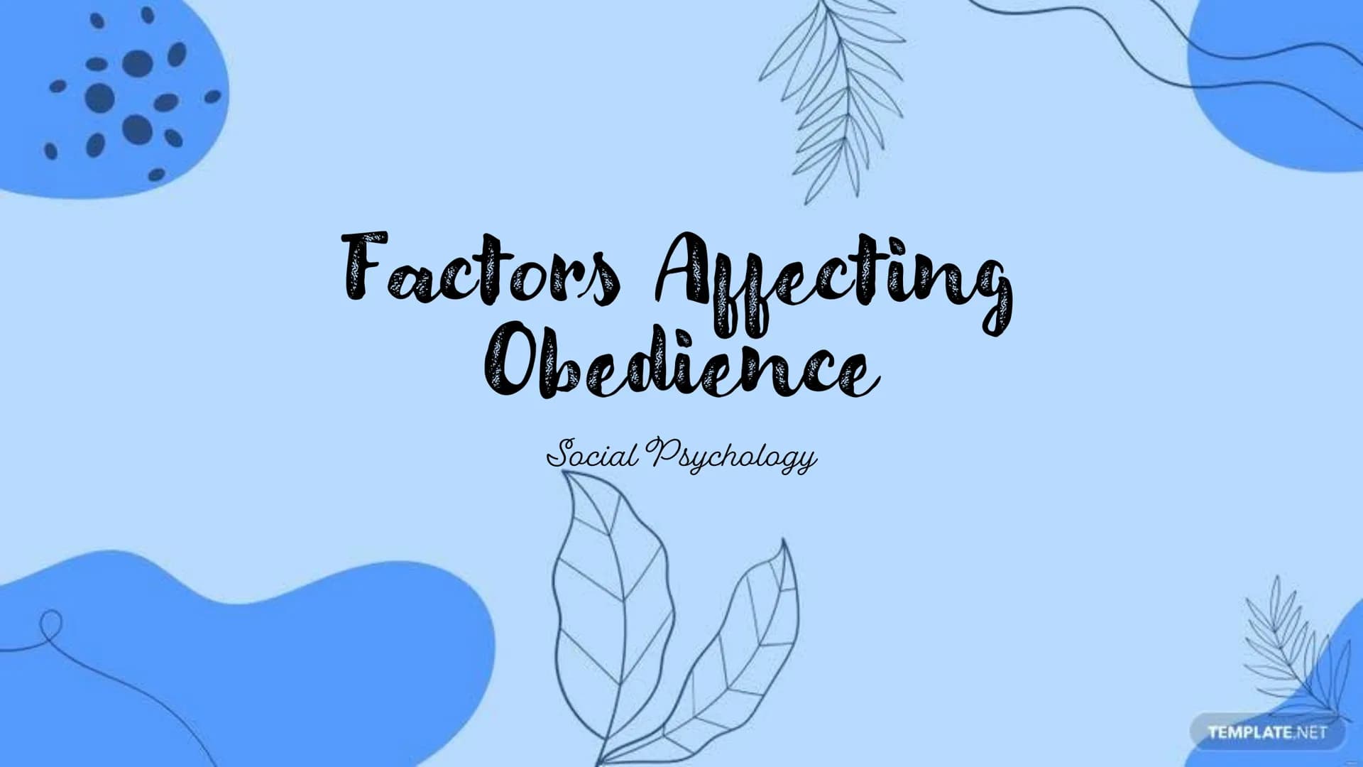 # Factors Affecting Obedience

Social Psychology # Factors
## Affecting
### Obedience

## Individual
### Differences

## Situational
### Var