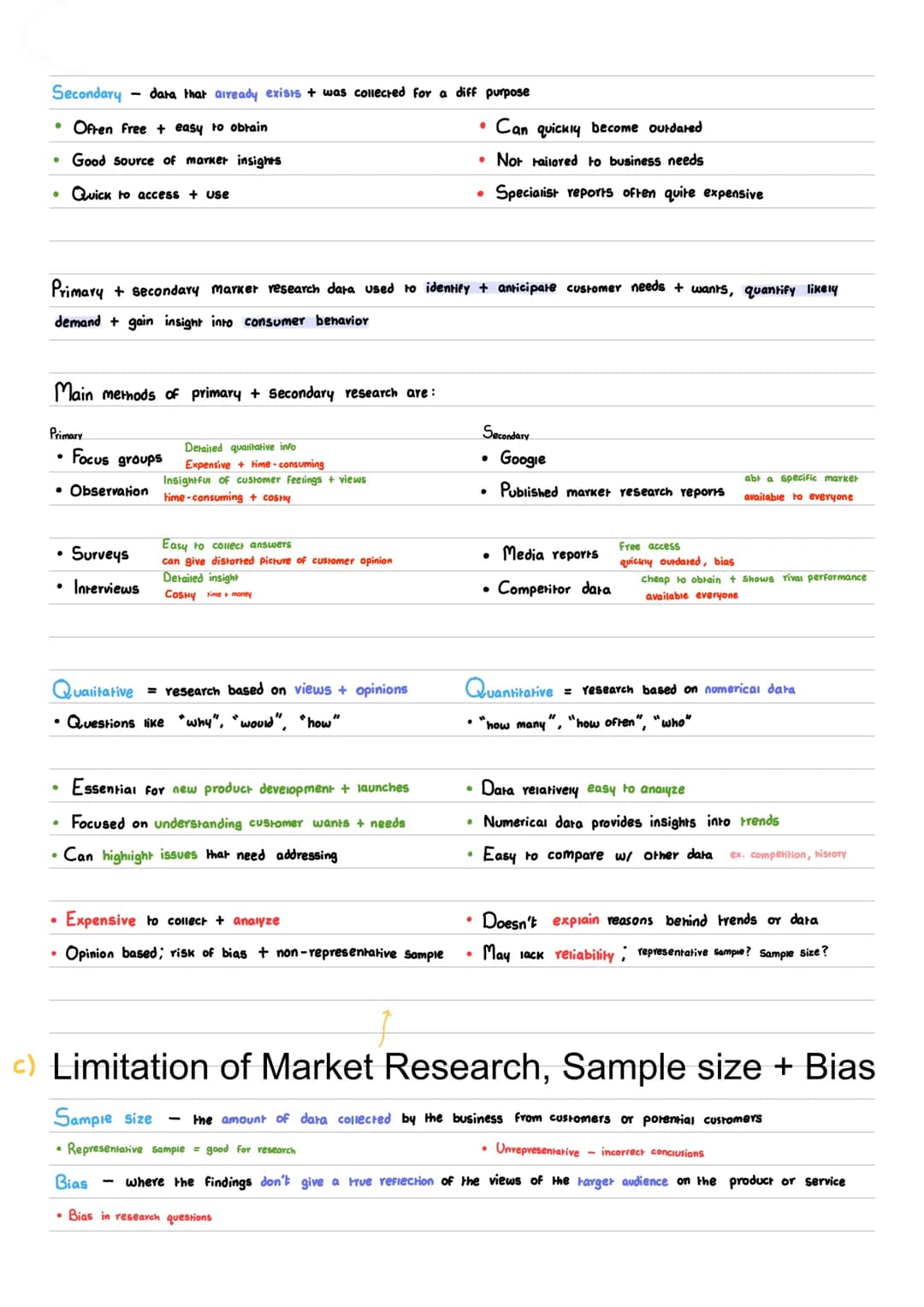 Markering research involves the gathering + analysis of research to help support the implementation of a
markering strategy. The right kind 
