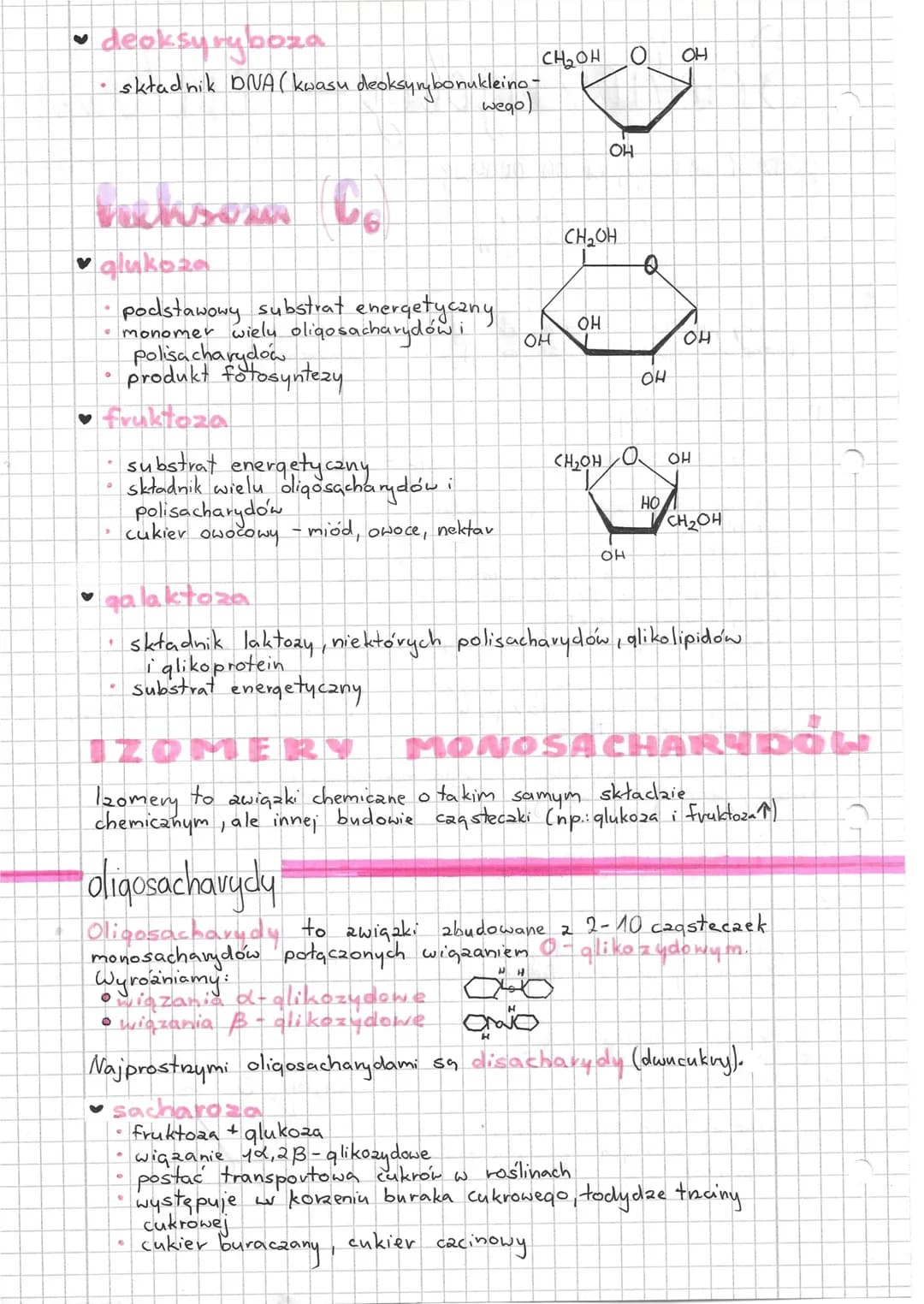 # Sacharydy-cukry

podział ze względu na budowę

cukry
(sacharydy)

cukry proste
(monosacharydy)

oligosachanydu.
(np. disacharydy)

wieloem