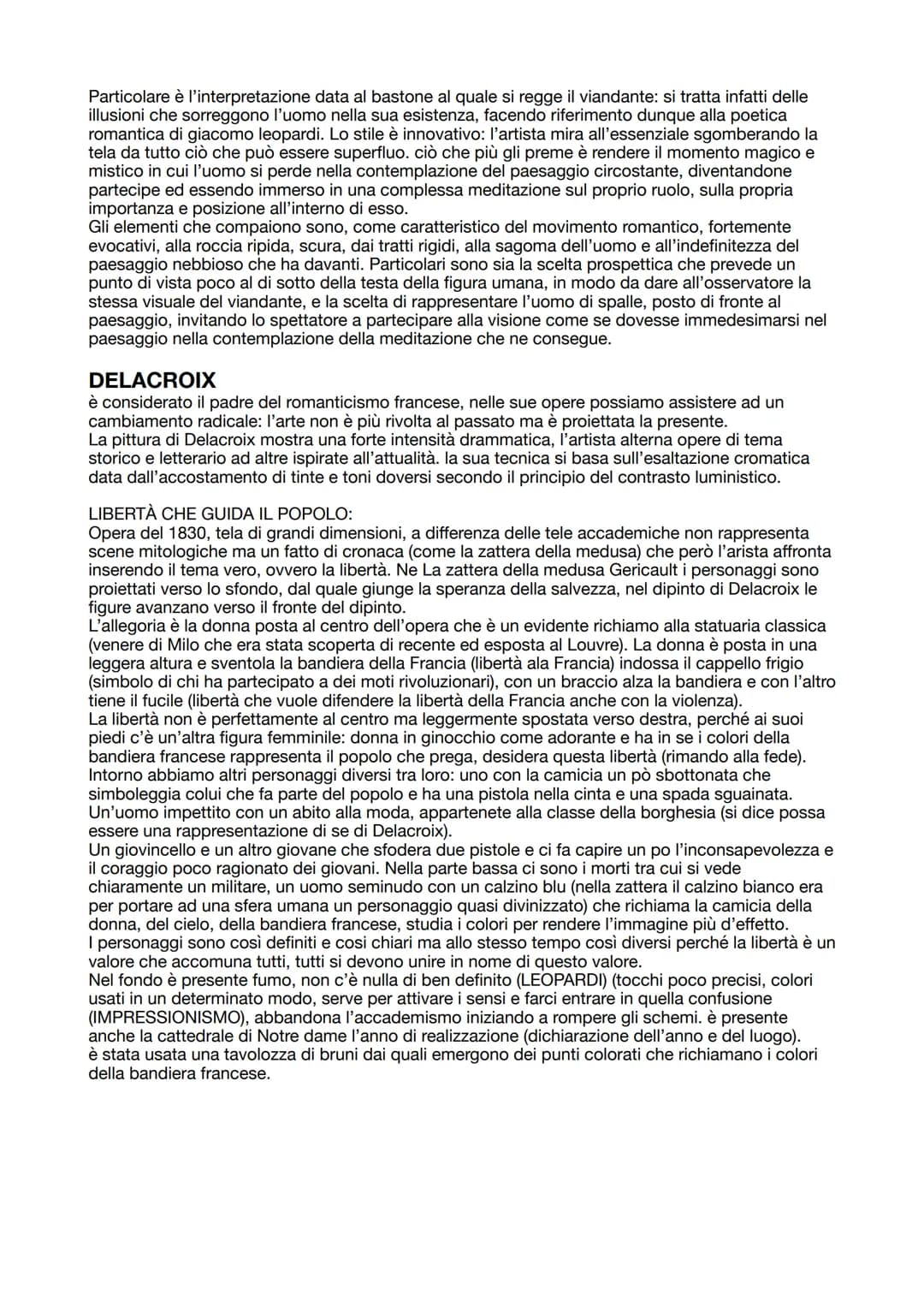# ROMANTICISMO
Si configura come un complesso movimento politico, filosofico, artistico e letterario diffusosi in
Europa tra la fine del '70