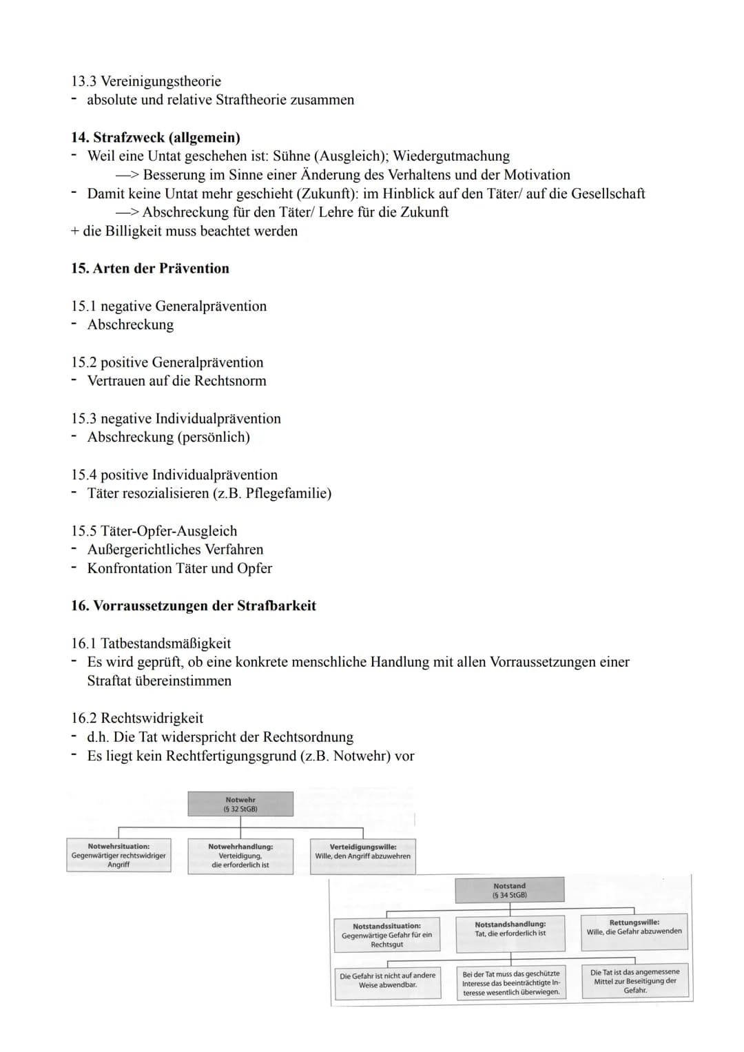 # Zusammenfassung für Wirtschaftsklausur (Recht)

1. Rech und Gerechtigkeit

1.1 Gleichheit
- Grundsatz der Gleichheit sieht vor, dass niema