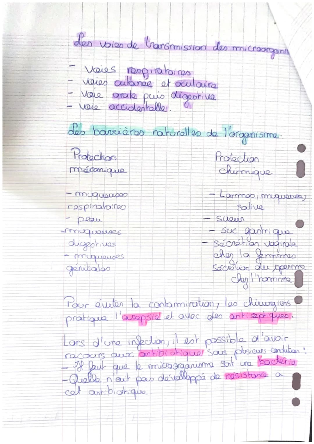 i
•
!
!
Fiche de révisions

SVT

L'homme face au monde microbien

Def:

microorganisme est un être vivant de petite taille
uniquerment visib