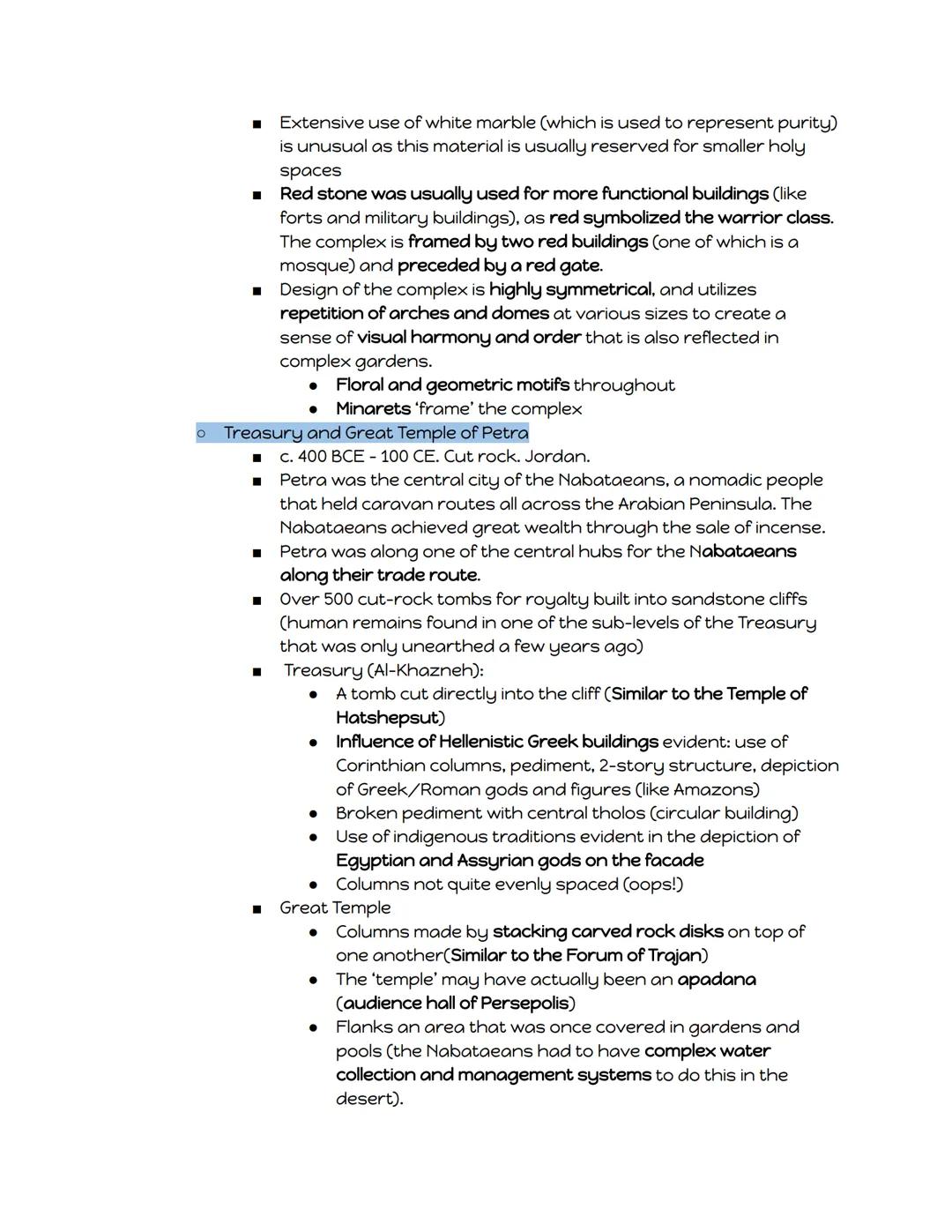 ## West and Central Asia:

- This region is typically regarded as the 'meeting place' of western and eastern cultures, having served as the 