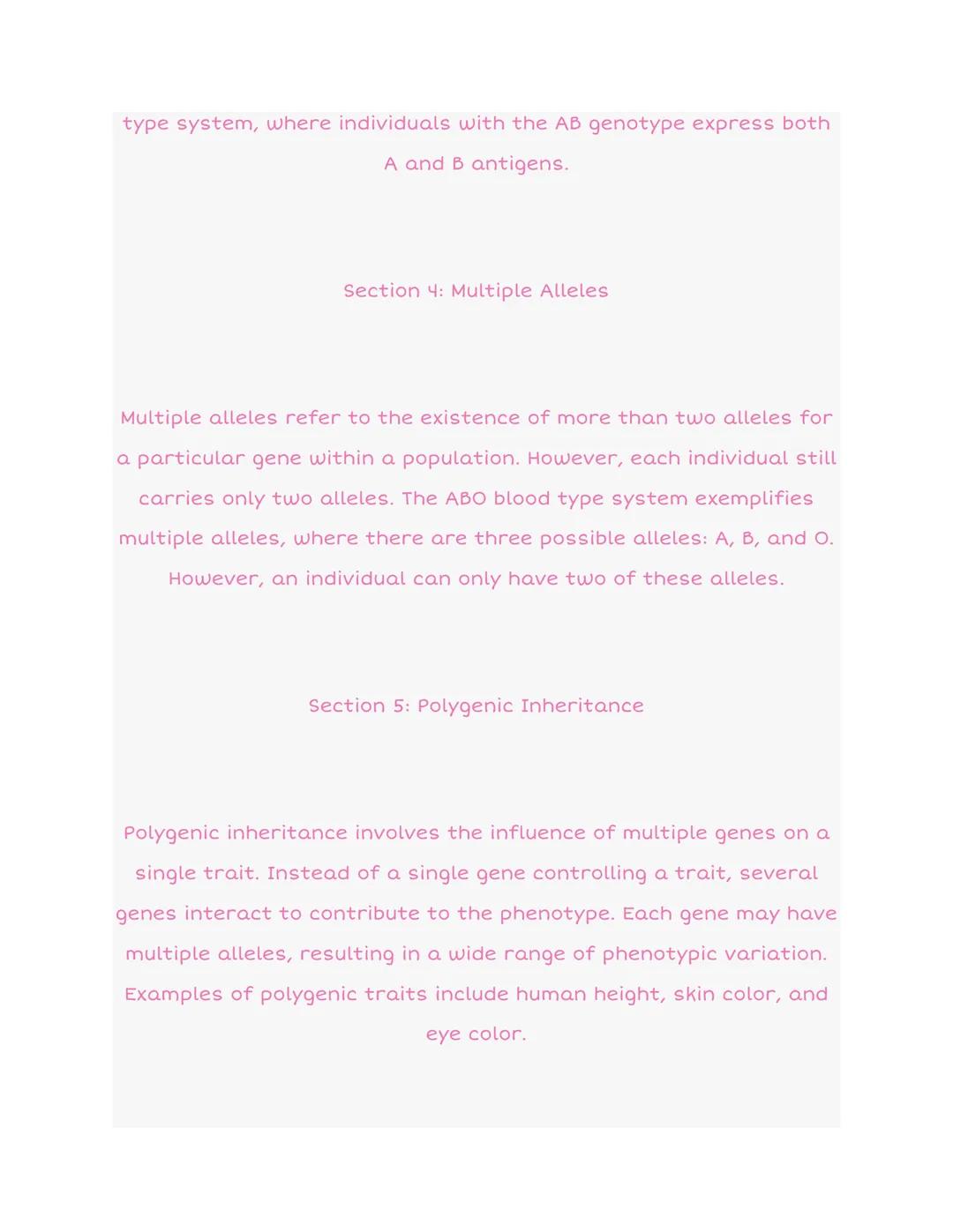 ## 5.4 Non-Mendelian Genetics

P
AA
αα

F1 Aa
X
Aa

AA
Aa
Aa
αα

F2

Section 1: Introduction to Non-Mendelian Genetics

Non-Mendelian geneti
