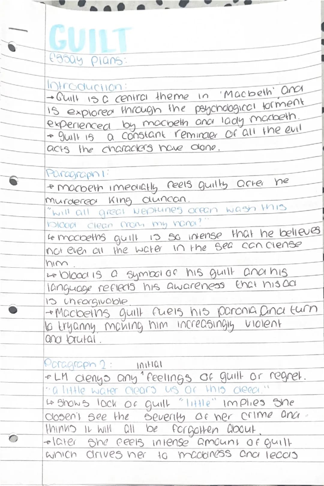 SUPERNATURAL
Essay plan
Paragraph Introduction:
- The Supernatural is the forces beyond the
natural world, such as witches, ghosts and visio