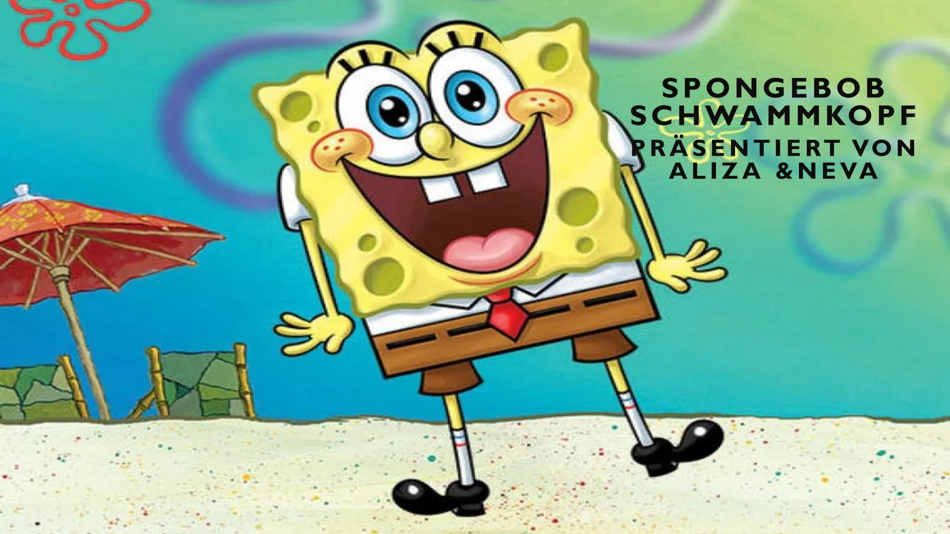 SPONGEBOB
SCHWAMMKOPF
PRÄSENTIERT VON
ALIZA &NEVA # ICH BIN
BEREIT

Er verwendet
dieses Zitat wenn
er zur Arbeit
geht. # GLIEDERUNG

1. BIOG