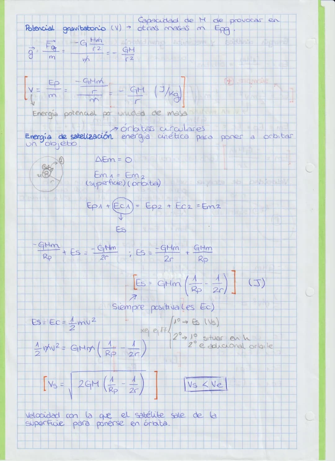 # TEMA 1. GRAVITACIÓN
FORMULARIO

Constantes Constante de gravitación universal, G = 6,67-10-11 N-m²
FÍSICA
2º BACHILLERATO
kg

Movimiento C