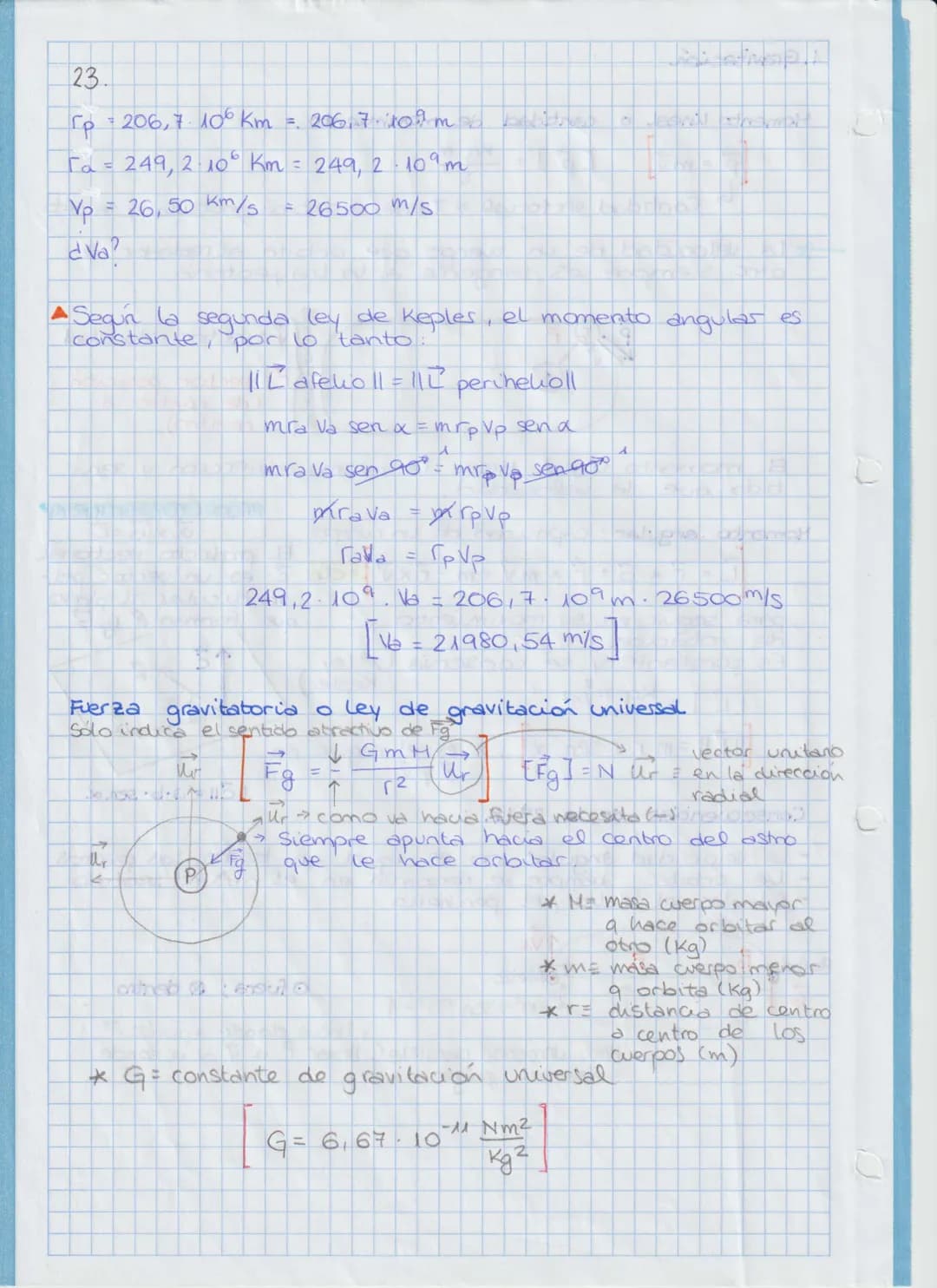 # TEMA 1. GRAVITACIÓN
FORMULARIO

Constantes Constante de gravitación universal, G = 6,67-10-11 N-m²
FÍSICA
2º BACHILLERATO
kg

Movimiento C