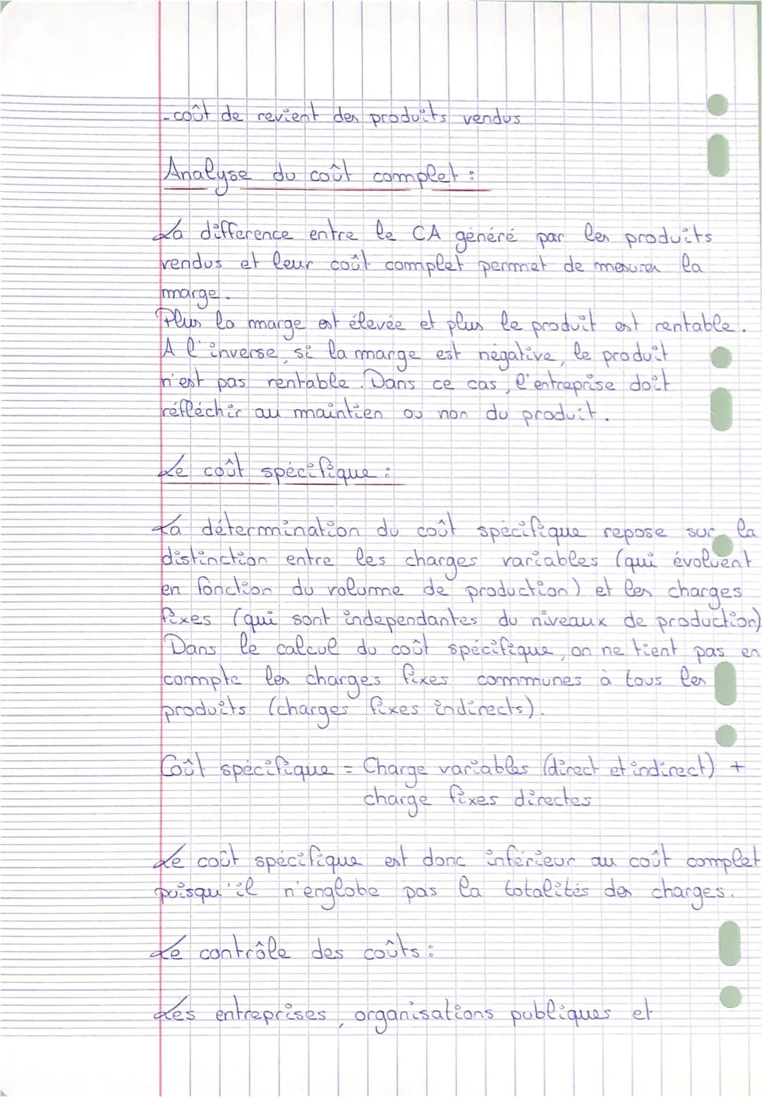 chap 48

Chapitre 6: les couts

Calcula du coût de revient:

Prix d'achat
+
= coût d'achat
frais d'achat
+
= coût de product
frais de produc