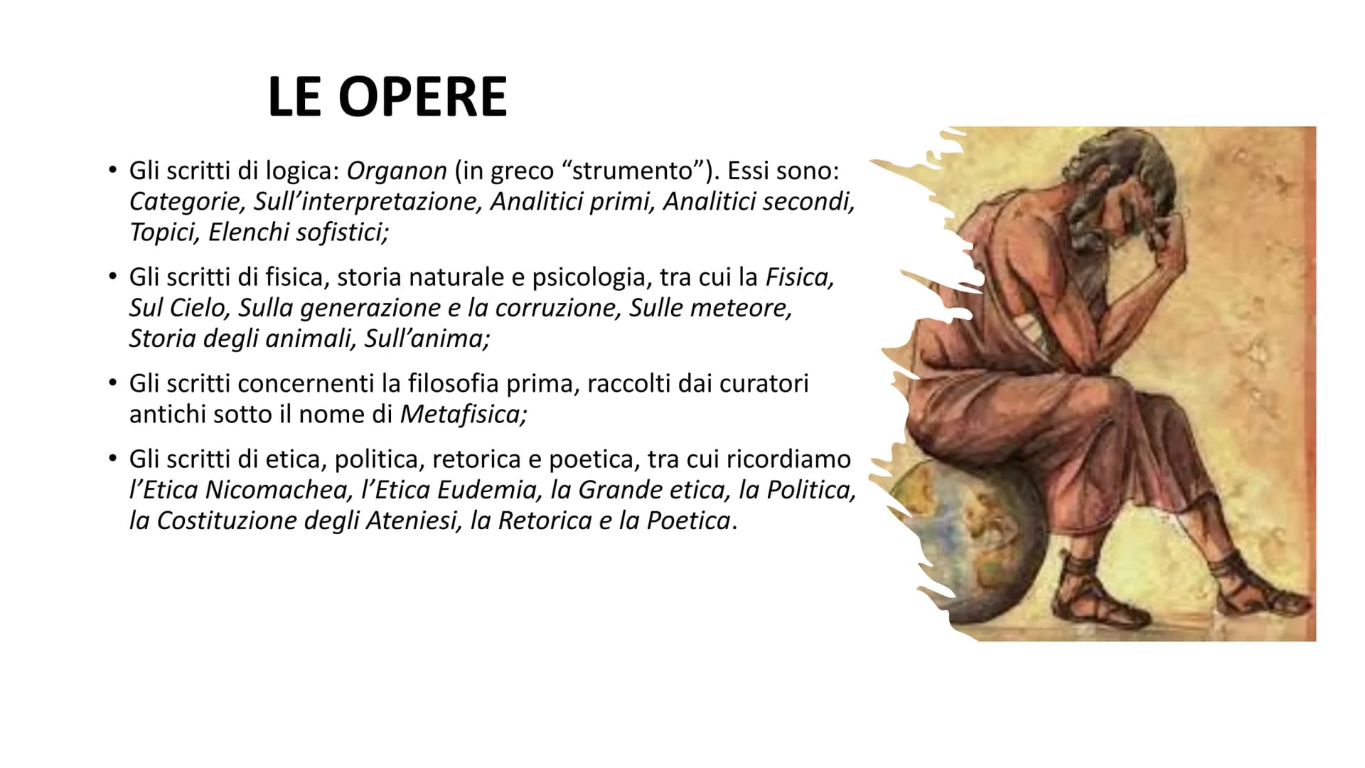 # Aristotele

«Tutti gli uomini per natura desiderano conoscere»

METAFISICA # Platone e Aristotele

La scuola di Atene (1509-1510)

Raffael