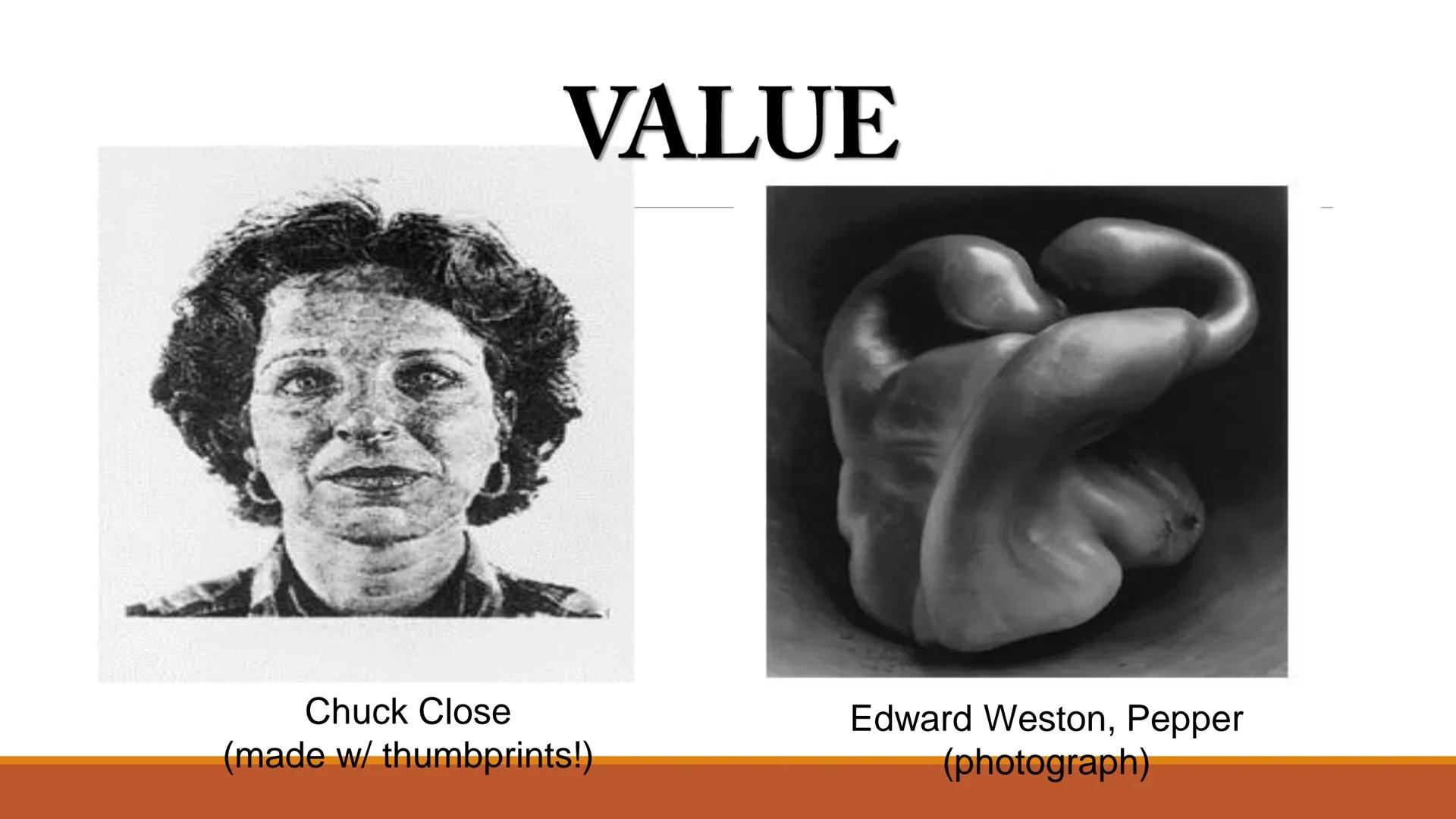 
<p>The Building Blocks of Composition in Arts</p>
<h2 id="thevisualelementvalue">The Visual Element - Value</h2>
<p>Value is an element of 