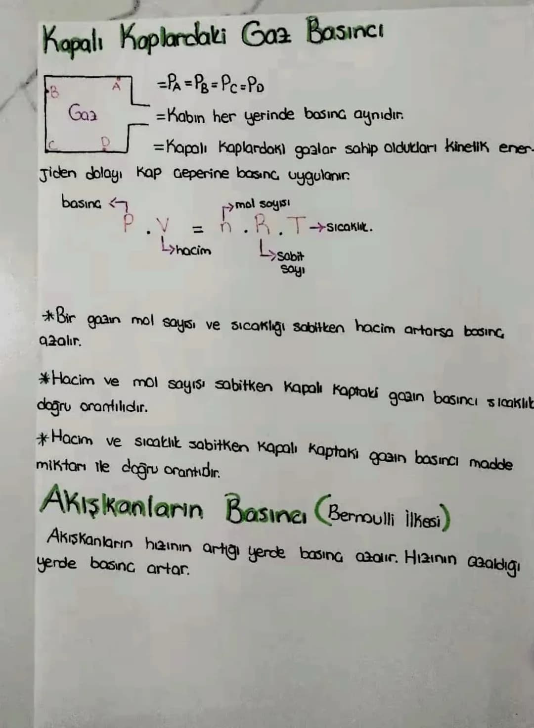# GAZLARDA BASING

Açık Hava Basıncı

Atmosferi oluşturan gazların ağırlıkları nedeniyle temas etikleri her
noktaya uyguladığı basınca atmos