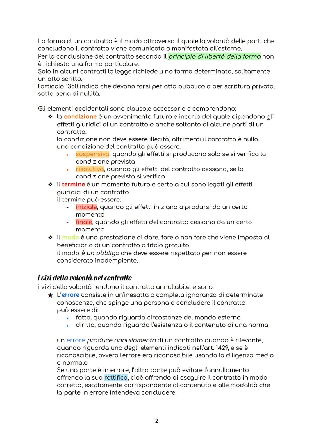 # IL CONTRATTO

il contratto e i suoi elementi
il contratto viene definito dall'articolo 1321 come un accordo tra 2 o più parti
per estingue