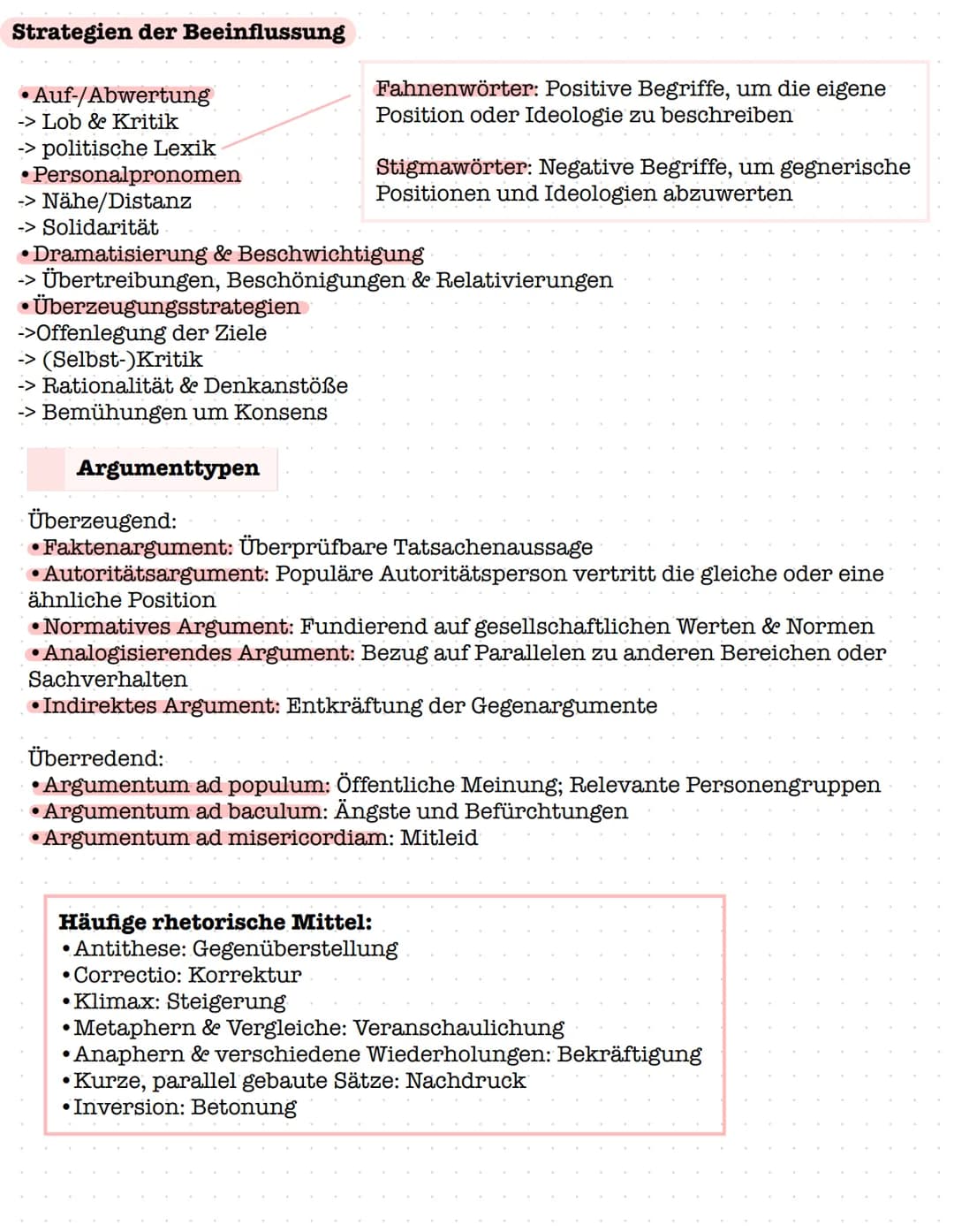 Vorgehen:
1) Einleitung
• Autor* in
• Titel
• Textsorte
• Erscheinungsjahr
• Thema
Analyse politischer Reden
• Redesituation & Politisch-his