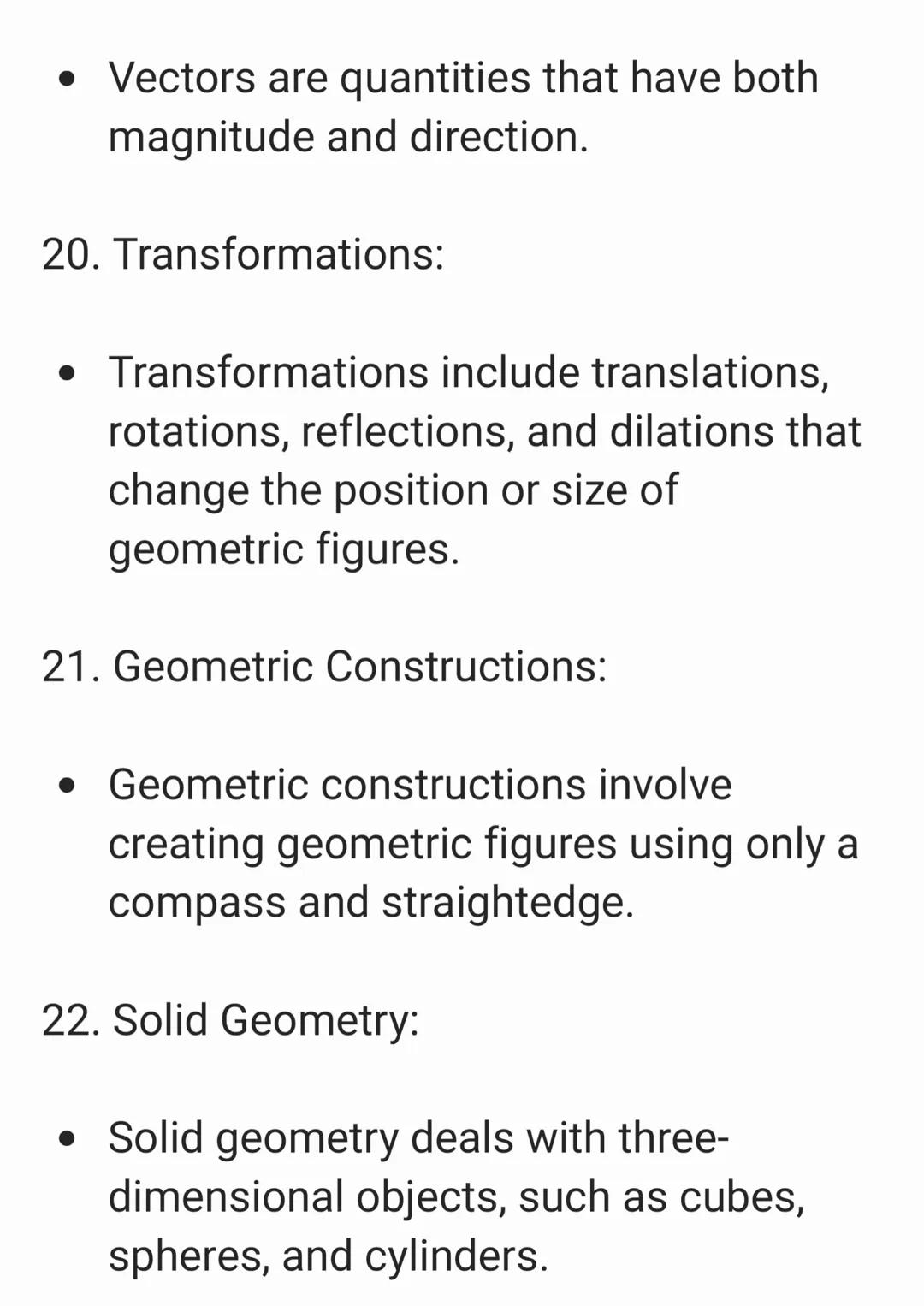 
<p>If you are studying high school geometry and need a comprehensive study guide, you can download the high school geometry study notes PDF