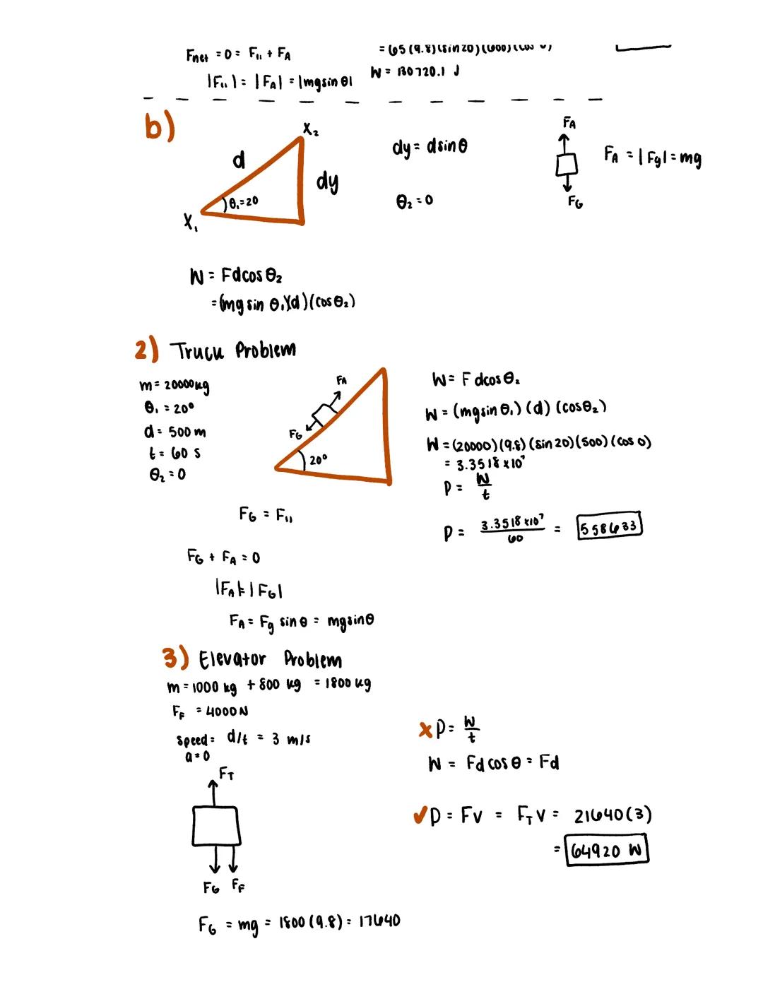 # Work, Power, Energy
Tuesday, November 29, 2022 1:12 PM
# DEFINITIONS
work is done when a force causes an
Object to move
power is the rate 