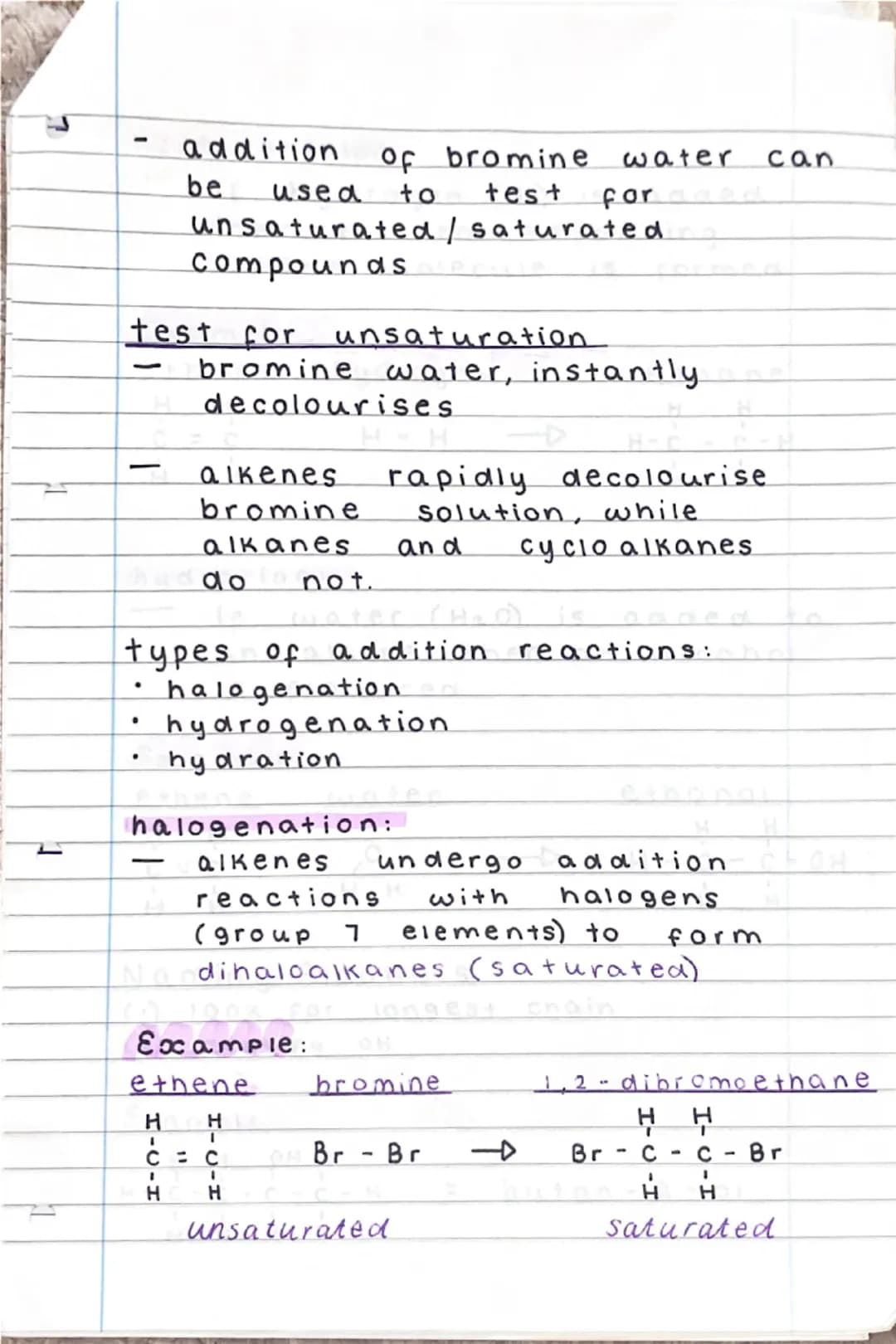 # unitschemistry

homologous series
= a group of substances with
the same general formula
and similar chemical
properties

General Formulas: