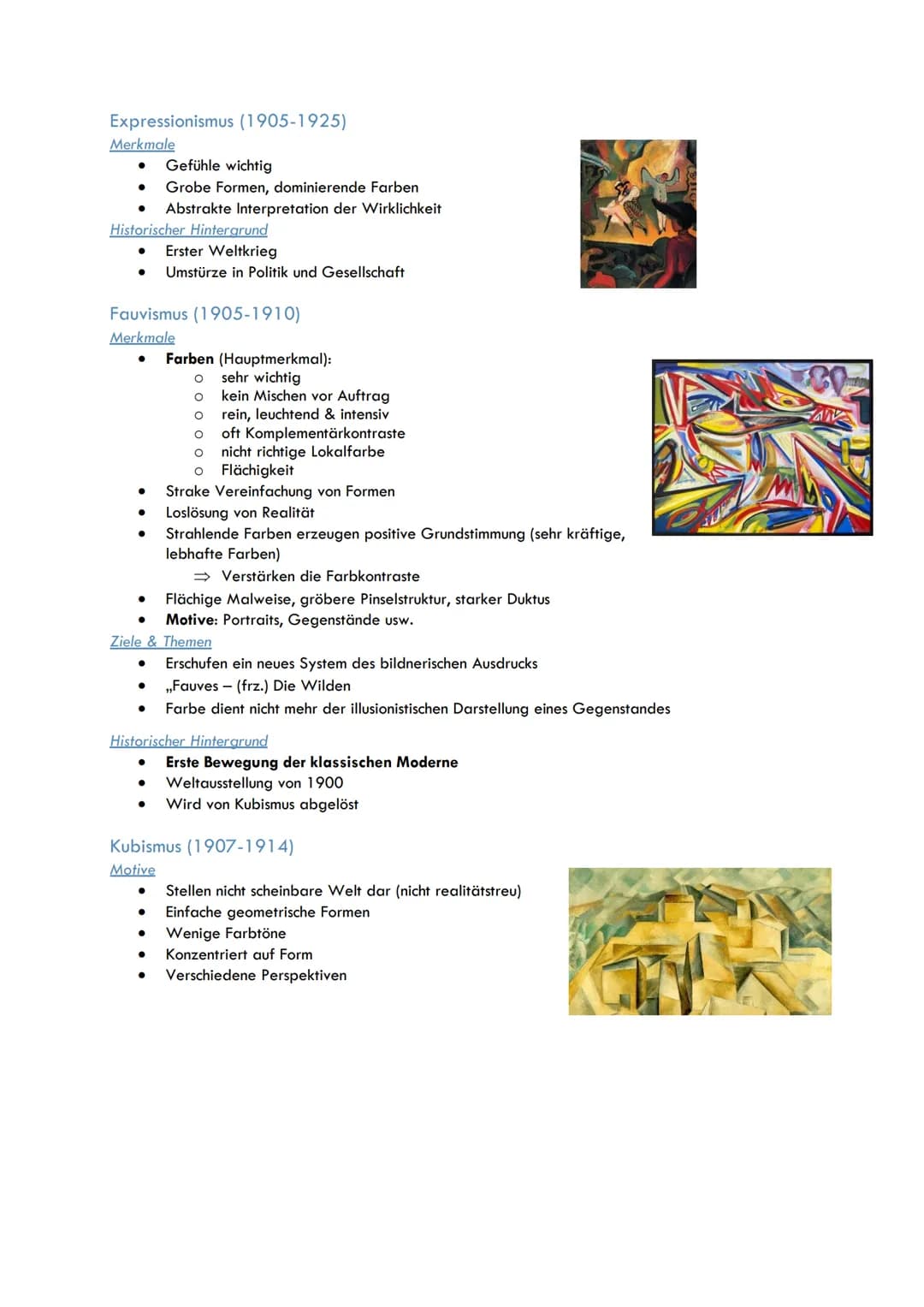 # Kunst Q1
Epochen
Renaissance (1400-1600) 2
Barock (1570-1750) 2
Klassizismus (1760-1830) 2
Romantik (1800-1840) 3
Realismus (1830-1880) 3
