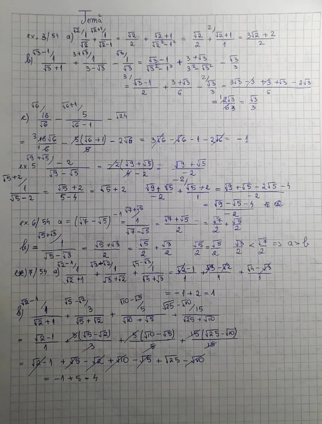 13.11.2024

Formule de calcul prescurtat
① $(a+b)^2$ = $(a+b) (a+b)$ = a.$(a+b)$ + b=$(a+b)$
= a²+ ab + ab + b² = a² + 2ab + b²
=> $(a + b)^