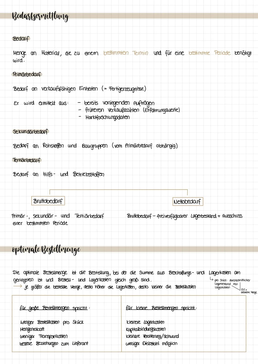 # KA NUMMER 1

Beschaffungsvorgang

Planungsphase esguing des Bestellzeitpunkts
Bedarfßermitlung
Preis- & Kastenplanung

Bedarfsermittlung
W