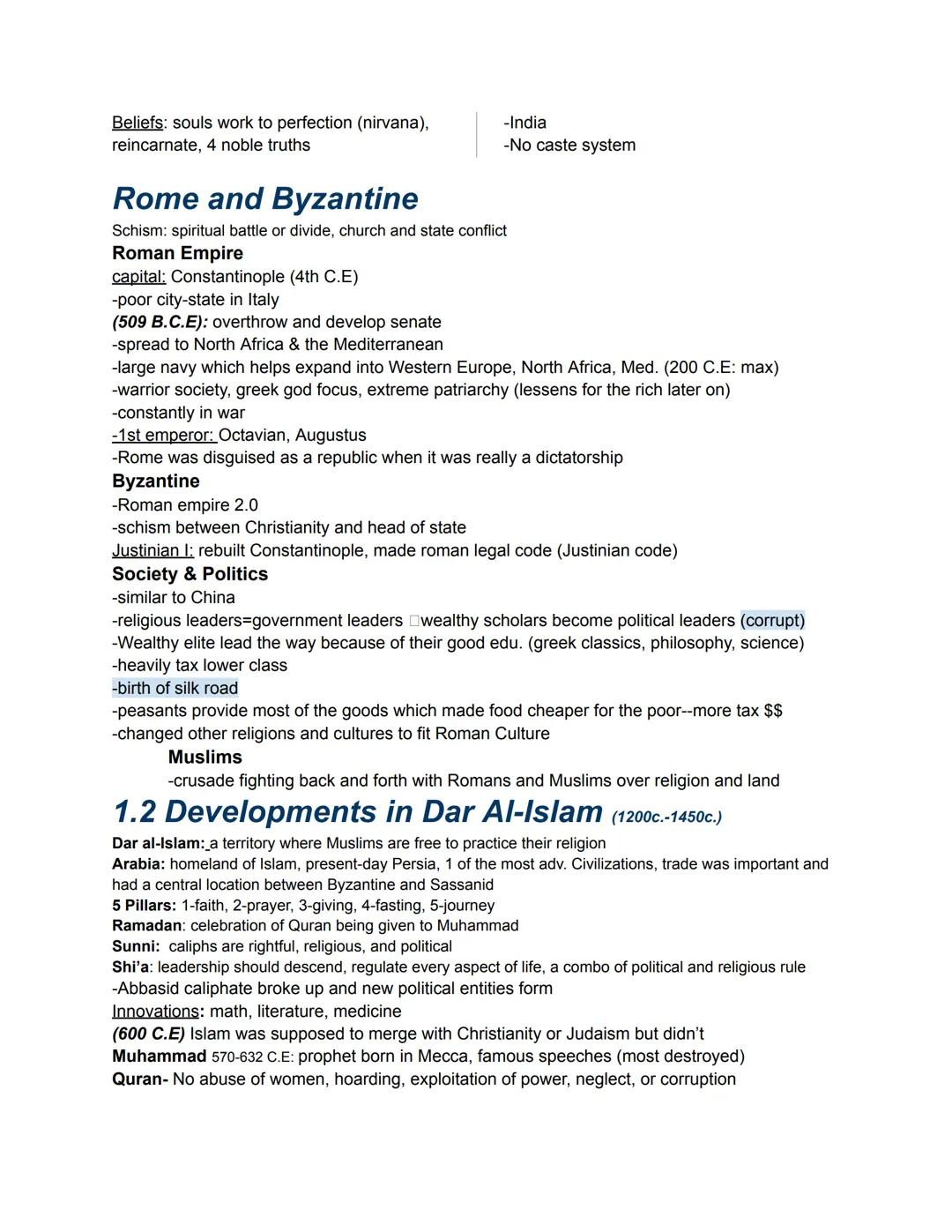 # Unit 1 Global Tapestries

S.P.I.C.E T (APWH Themes)

*   Social: social structures, relations, social class systems, trends in politics,
e