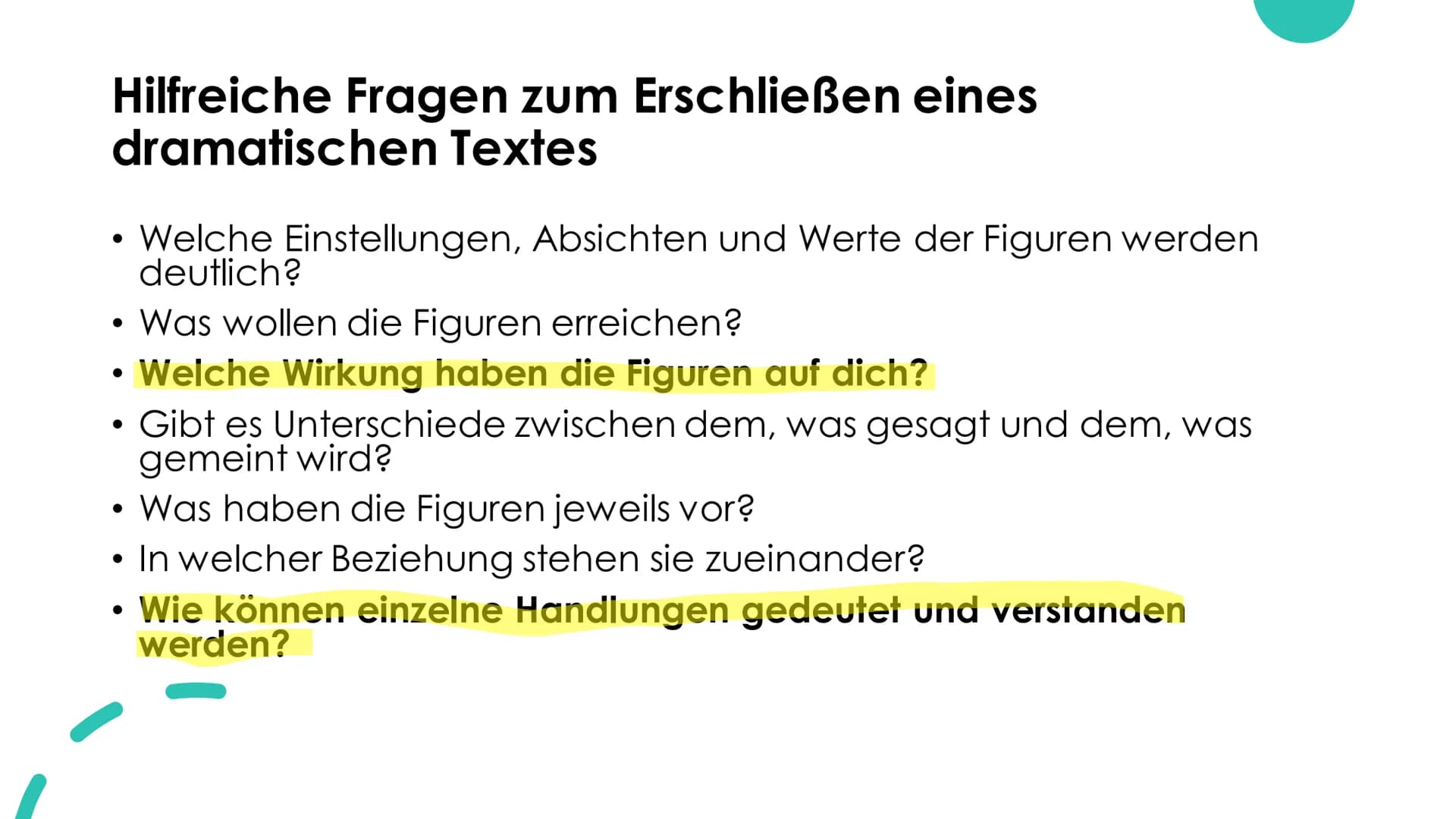 Was ist ein
Drama? - altgriechischen Wort "Dráma" = Handlung
- Grundsätzlich darauf ausgerichtet auf einer Bühne präsentiert zu
werden
- Reg