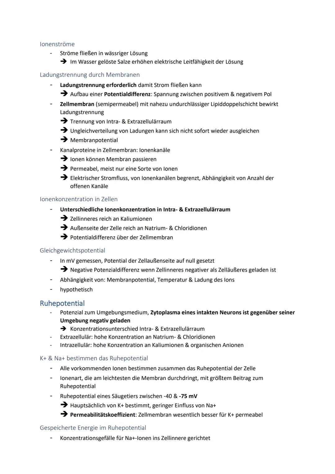 # Neuronale Informationsverarbeitung

Neuron als Grundelement der Nervenzellen

- Kleinster & wichtigster Baustein des Nervensystems
- Diene