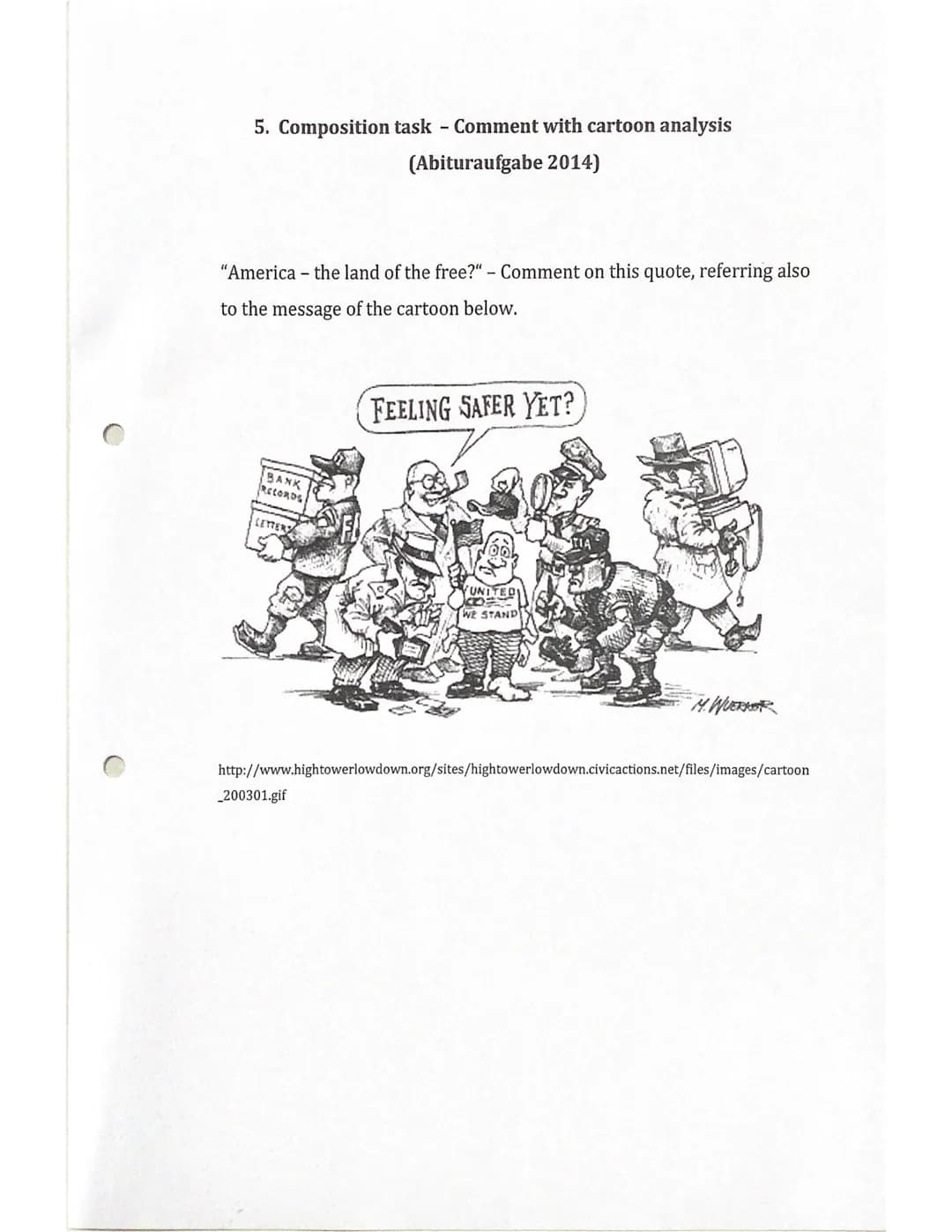 Englisch Abitur 2022

Skills: Analyse
Discuss
Comment
Cartoon Analysis
Creative Writing
Mediation
+ Beispielaufgaben # ANALYSE

4. Allg. Ein