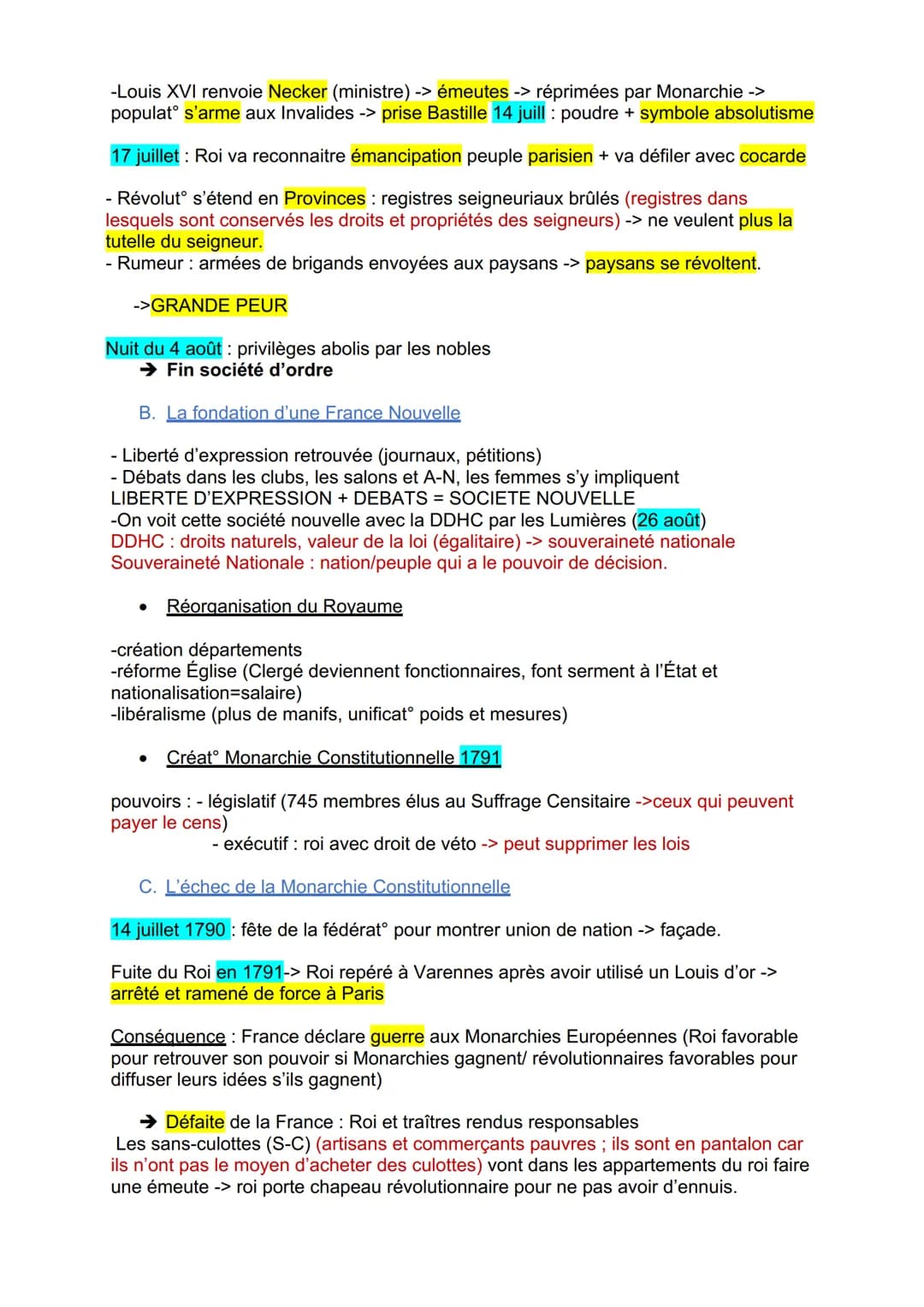# Thème 1: L'Europe face aux révolutions
Chapitre 1: La révolution francaise et l'Empire: une nouvelle conception de la nation

Introduction