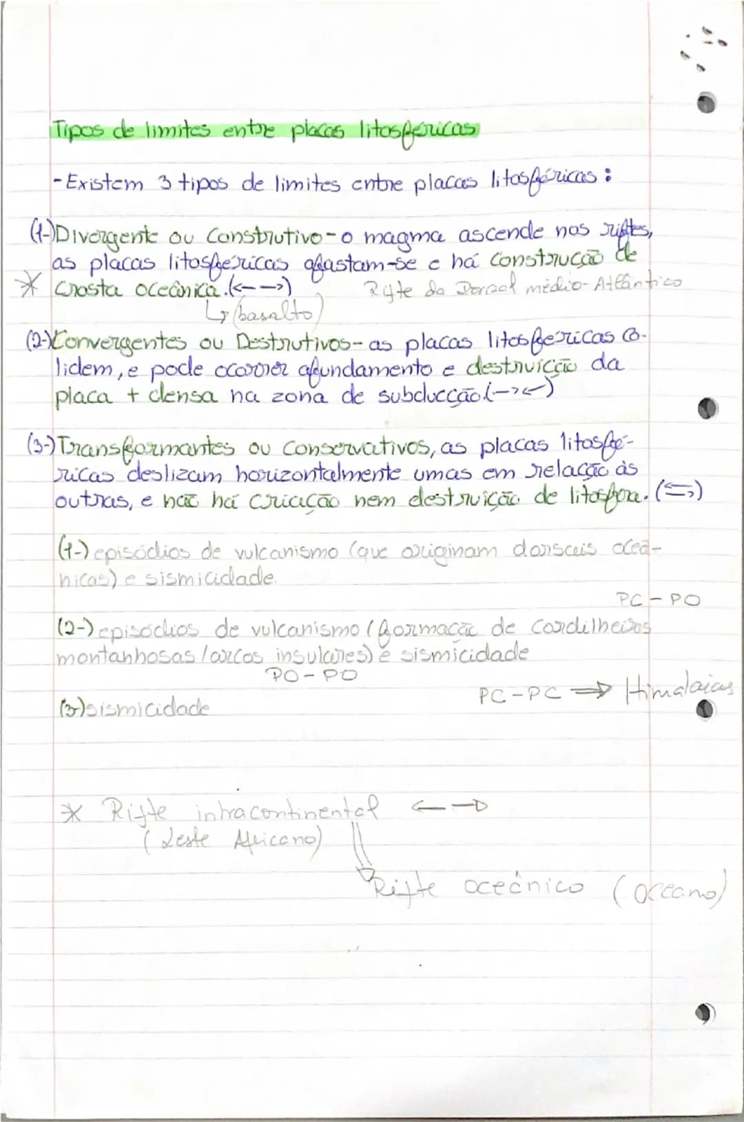 ### Brincipios de raciocinio geológico

Catastrofismo-defende que as alterações geológi-
Cas resultam de fenómoncs catastróficos (rápidos
e 