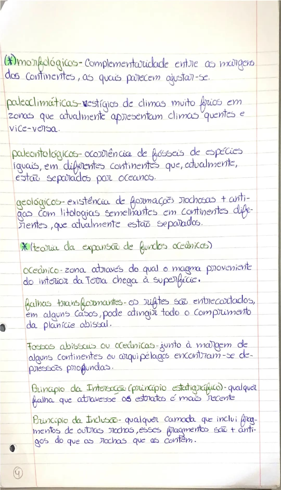 ### Brincipios de raciocinio geológico

Catastrofismo-defende que as alterações geológi-
Cas resultam de fenómoncs catastróficos (rápidos
e 