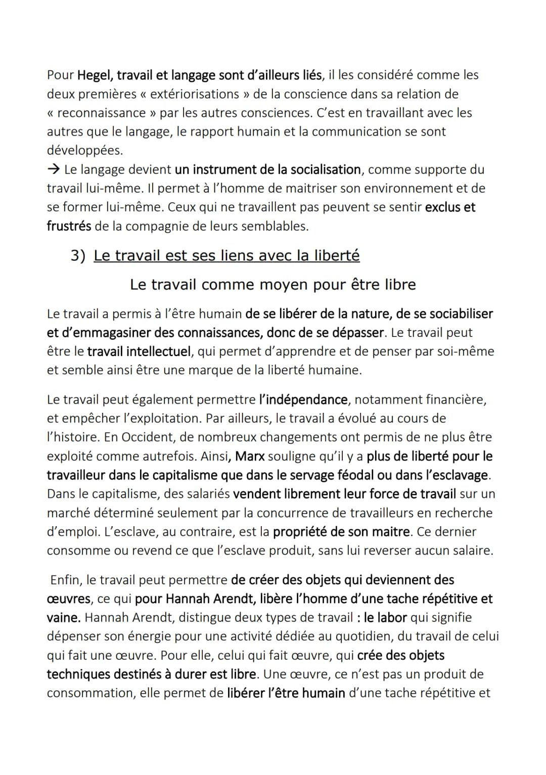 Le travail

1) Définition du travail

Dans la plupart des sociétés humaines actuelles, le travail est une nécessité
pour beaucoup d'êtres hu