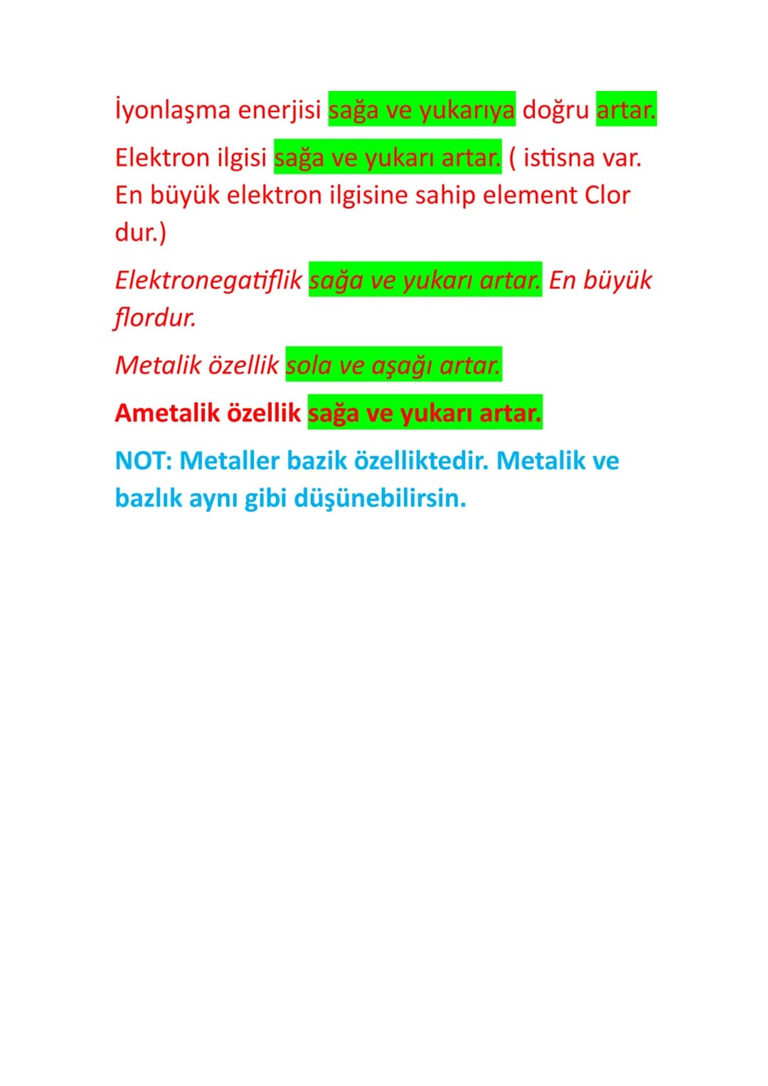 - MODERN ATOM TEORİSİ KİMYA TEKRARI

Heisenberg Belirsizlik İlkesi; Atomda bir elektronun yeri ve hızı aynı
anda bilinemez.

De Broglie Dalg