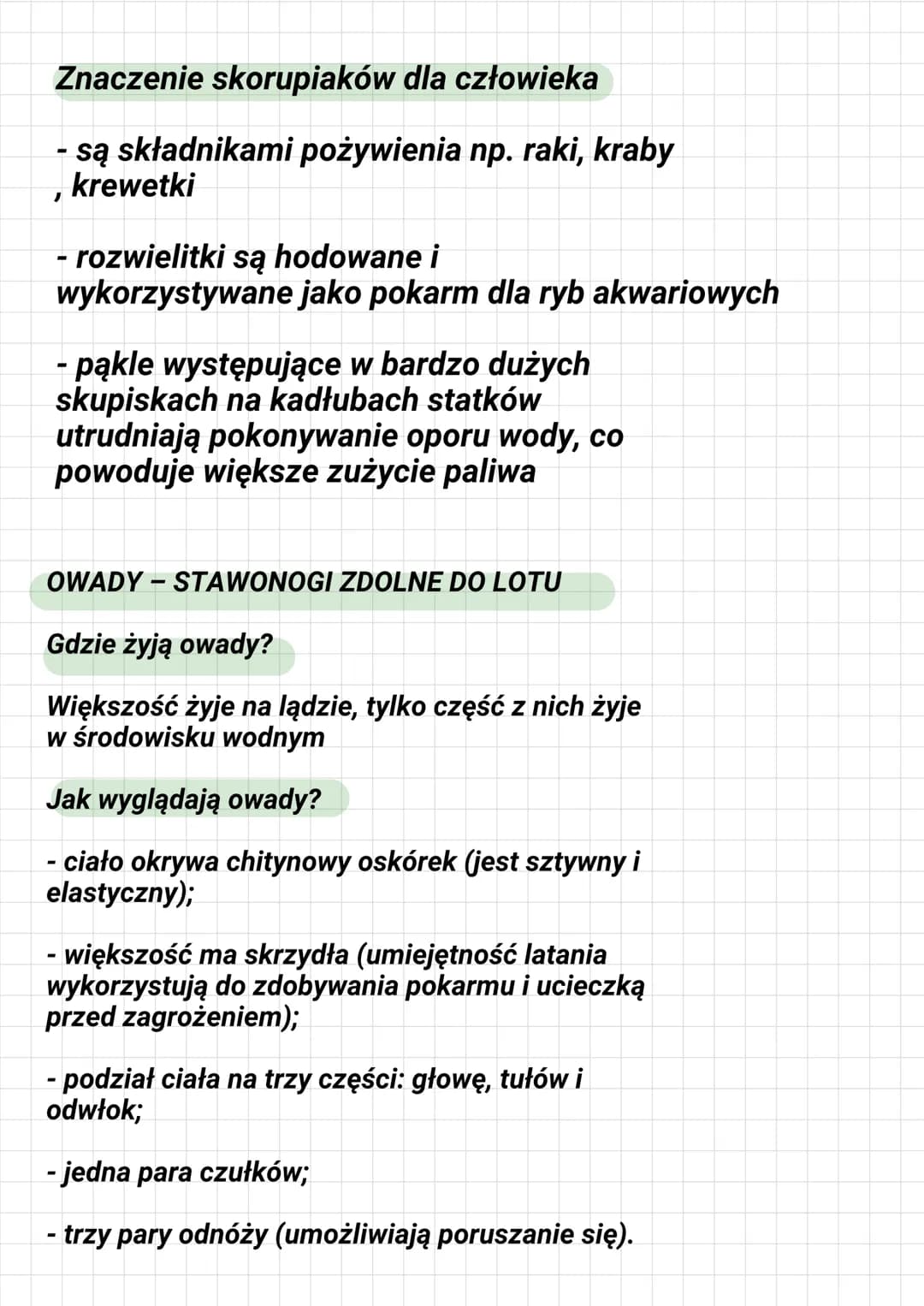 # DZIAŁ III STAWONOGI I MIĘCZAKI

Co to jest staw?

To ruchome połączenie części
szkieletu

Gdzie żyją stawonogi?

Stawonogi żyją prawie we 