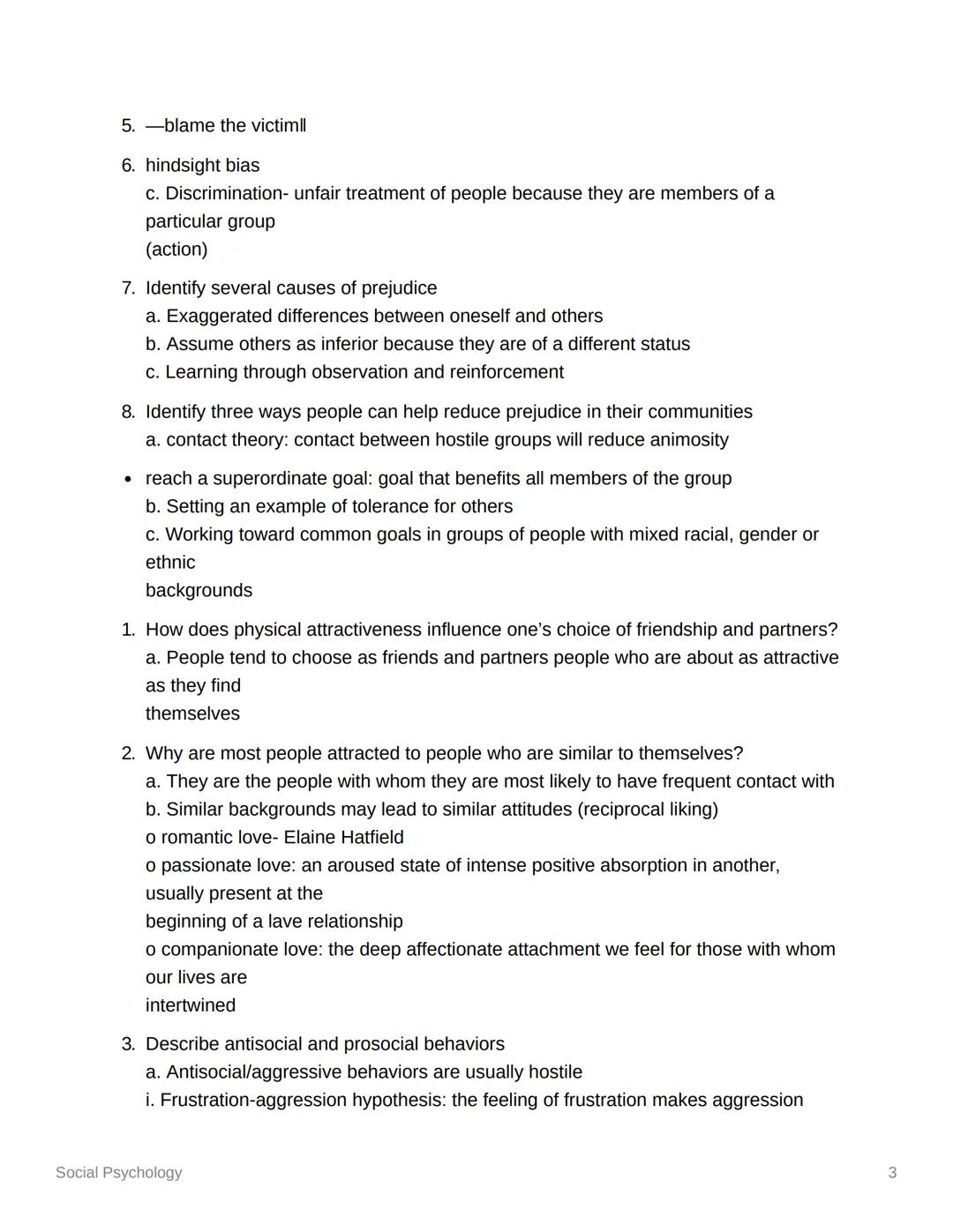 # Social Psychology

-study how we relate to each other

*   Social Cognition- how we form attitudes/ think about others and ourselves; as w
