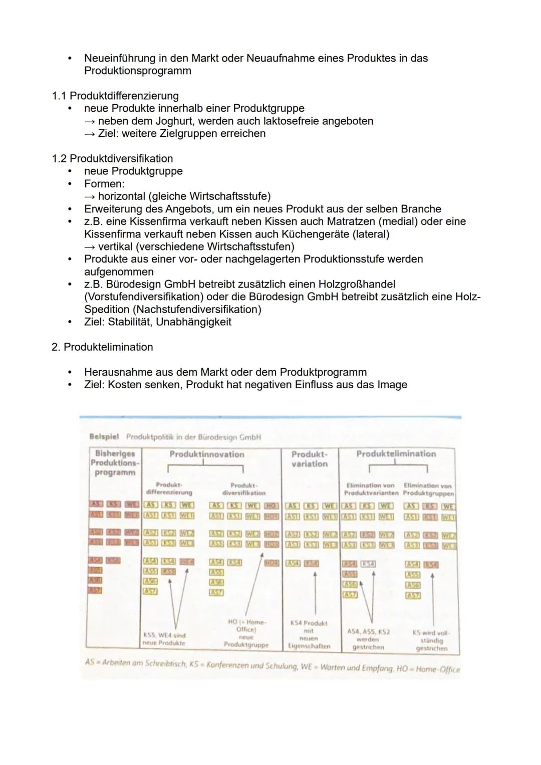 # Produktpolitik

Definition:

- enthält sämtliche Entscheidungen und Handlungen, welche sich mit dem Produkt-
und Dienstleistungsangebot au