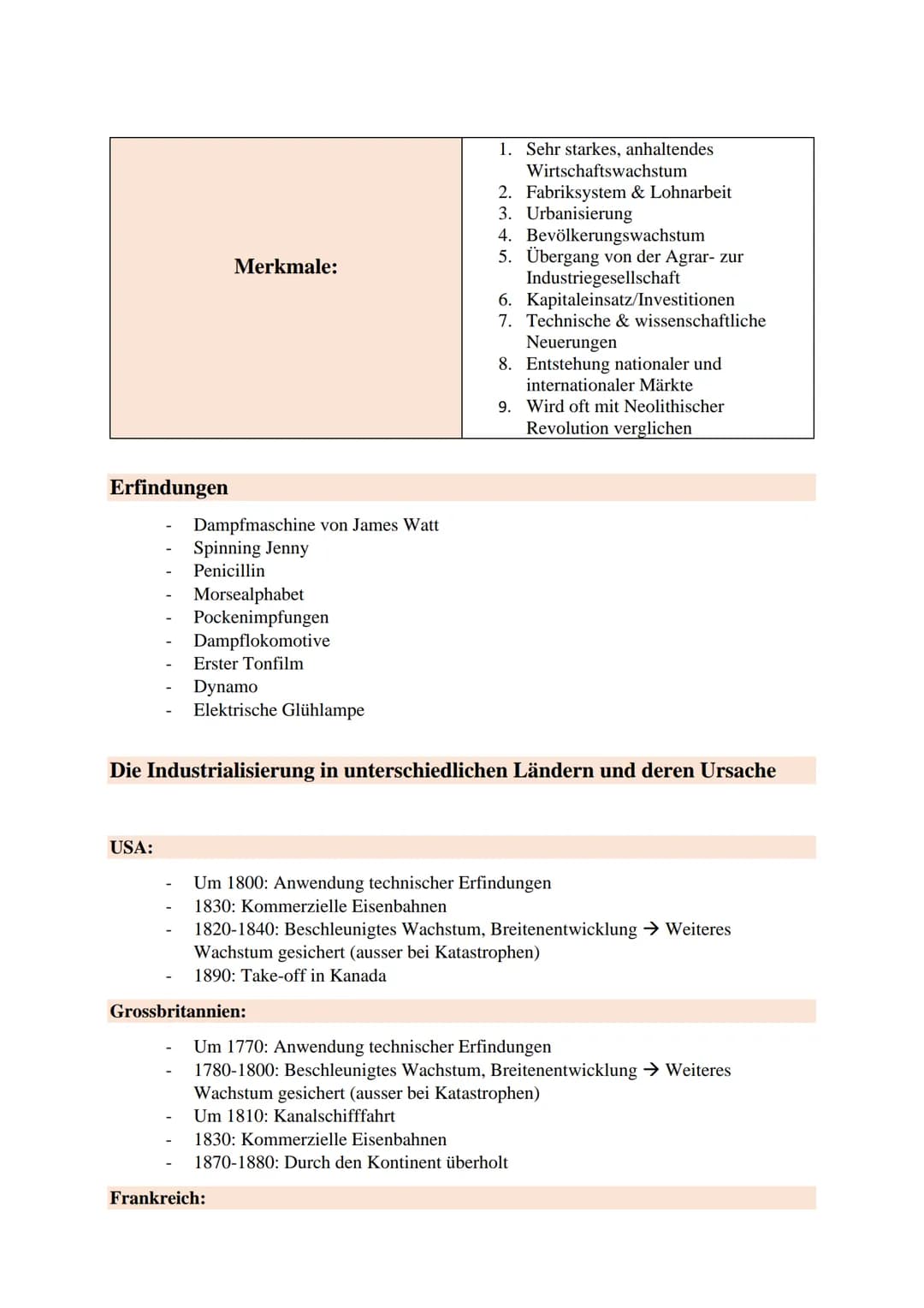 # Industrielle Revolution, Industrialisierung und Soziale Frage

Industrielle Revolution und Industrialisierung

Definition Industrielle Rev