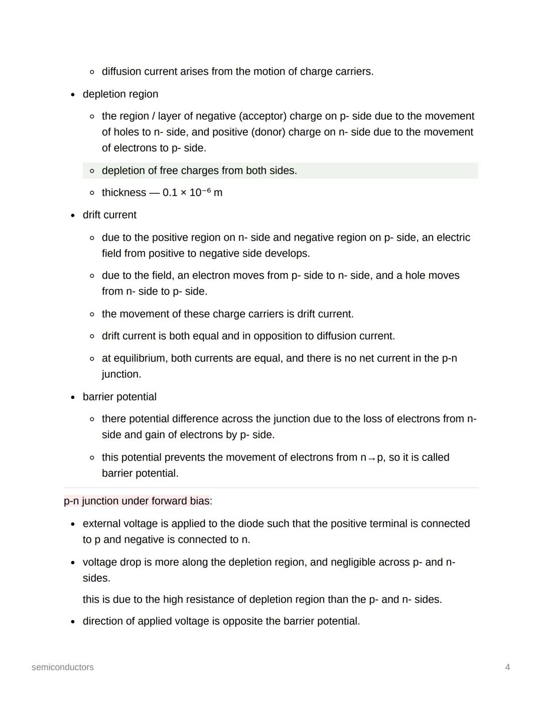 # semiconductors

classification based on conductivity:

- metals / conductors — low resistivity and high conductivity
- non-metals / insula