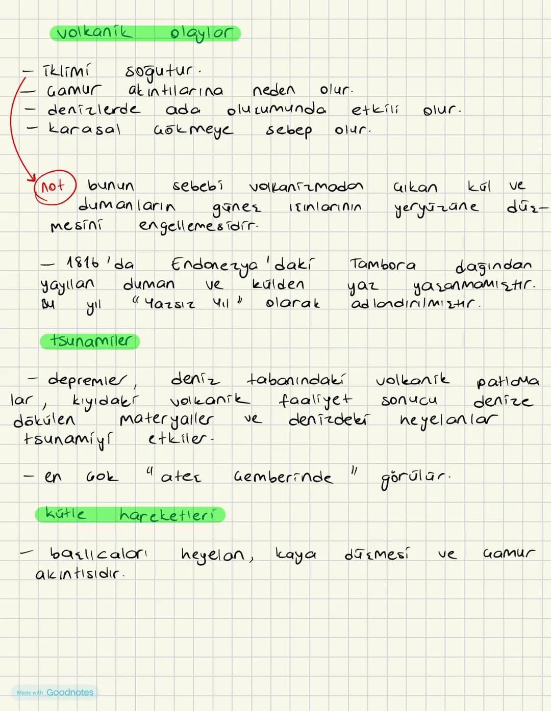 # KLIMATOLOJIK OLAYLAR

- extrem Sıcaklıklar
- Siddetli yağışlar ve δυ baskınları
- firtina ve kasırgalar
- kuraklık

# JEOLOTIK VE JEOMORFO